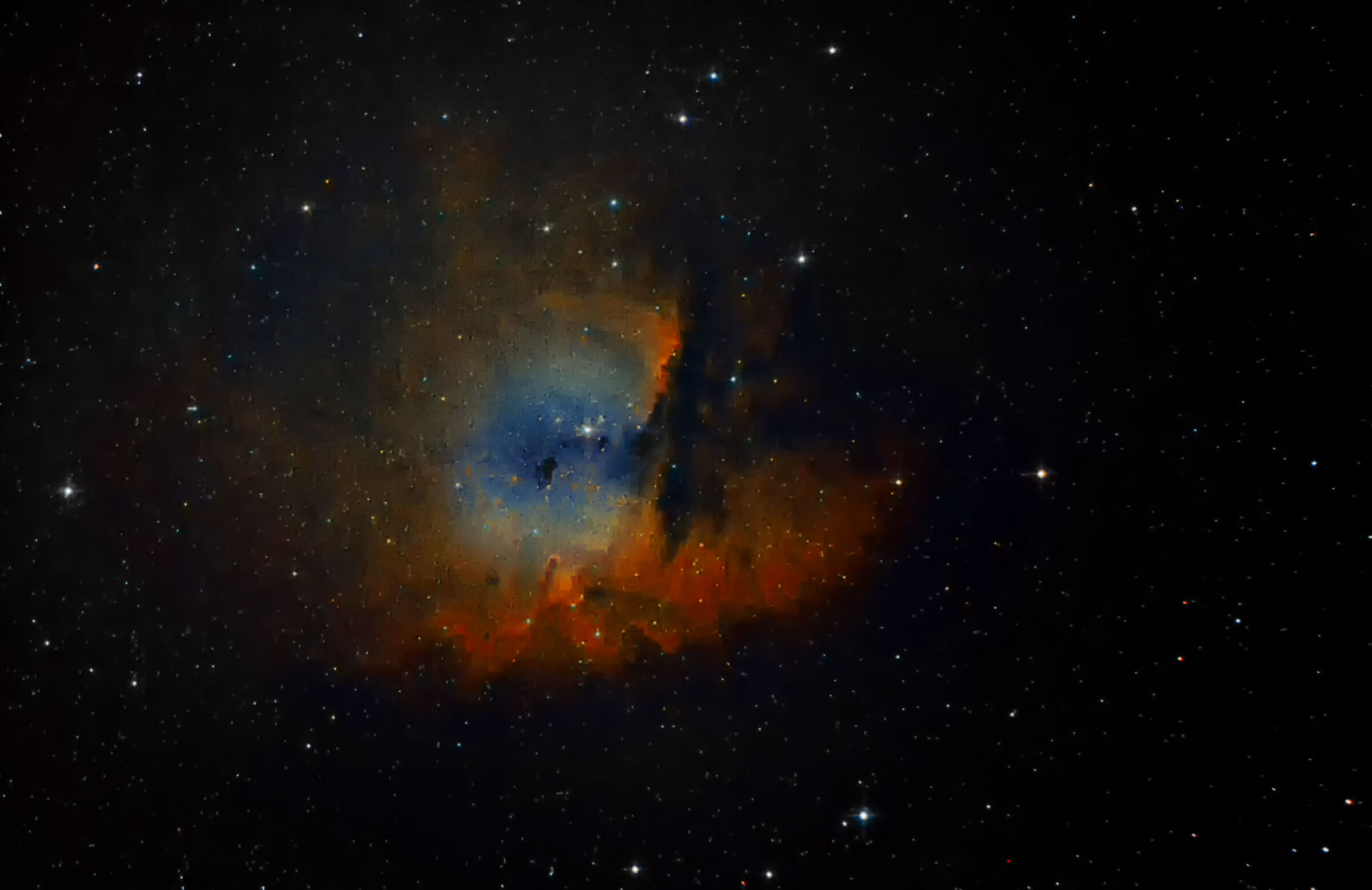 pacman nebula in cassiopeia...