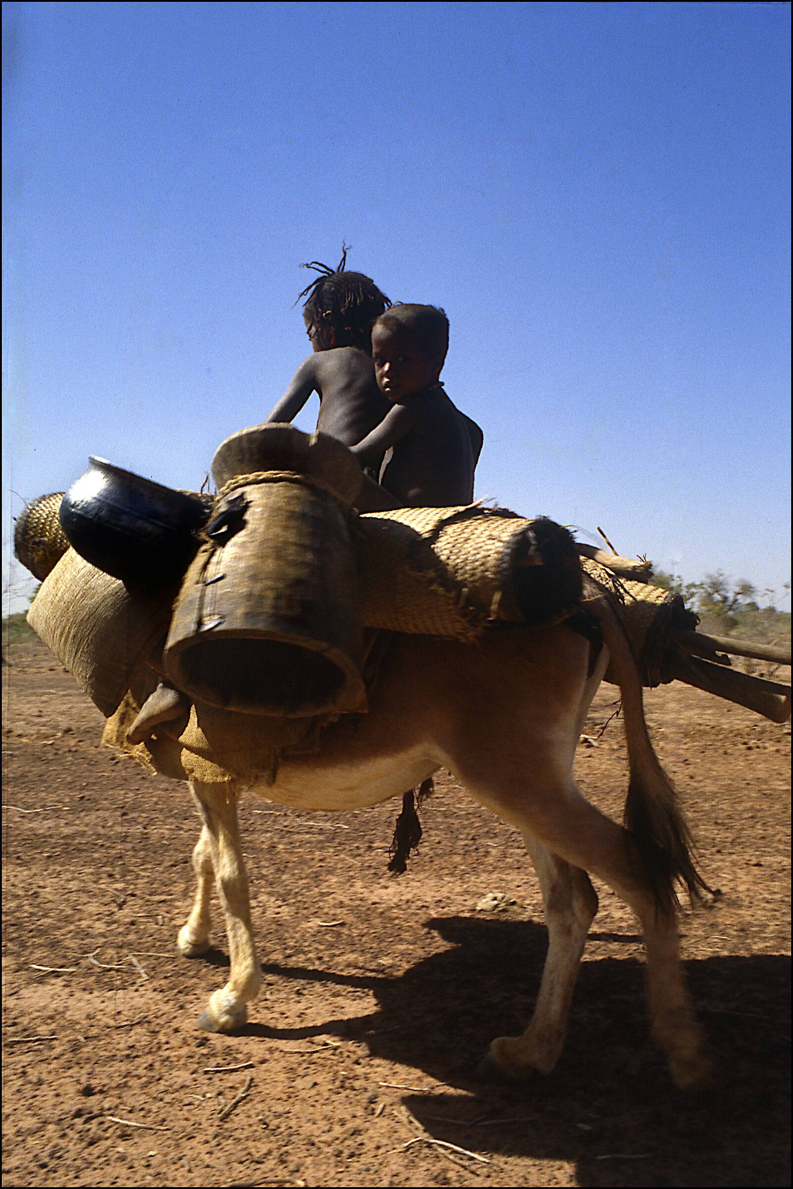 1985 Mali "nomadi nel shael"...