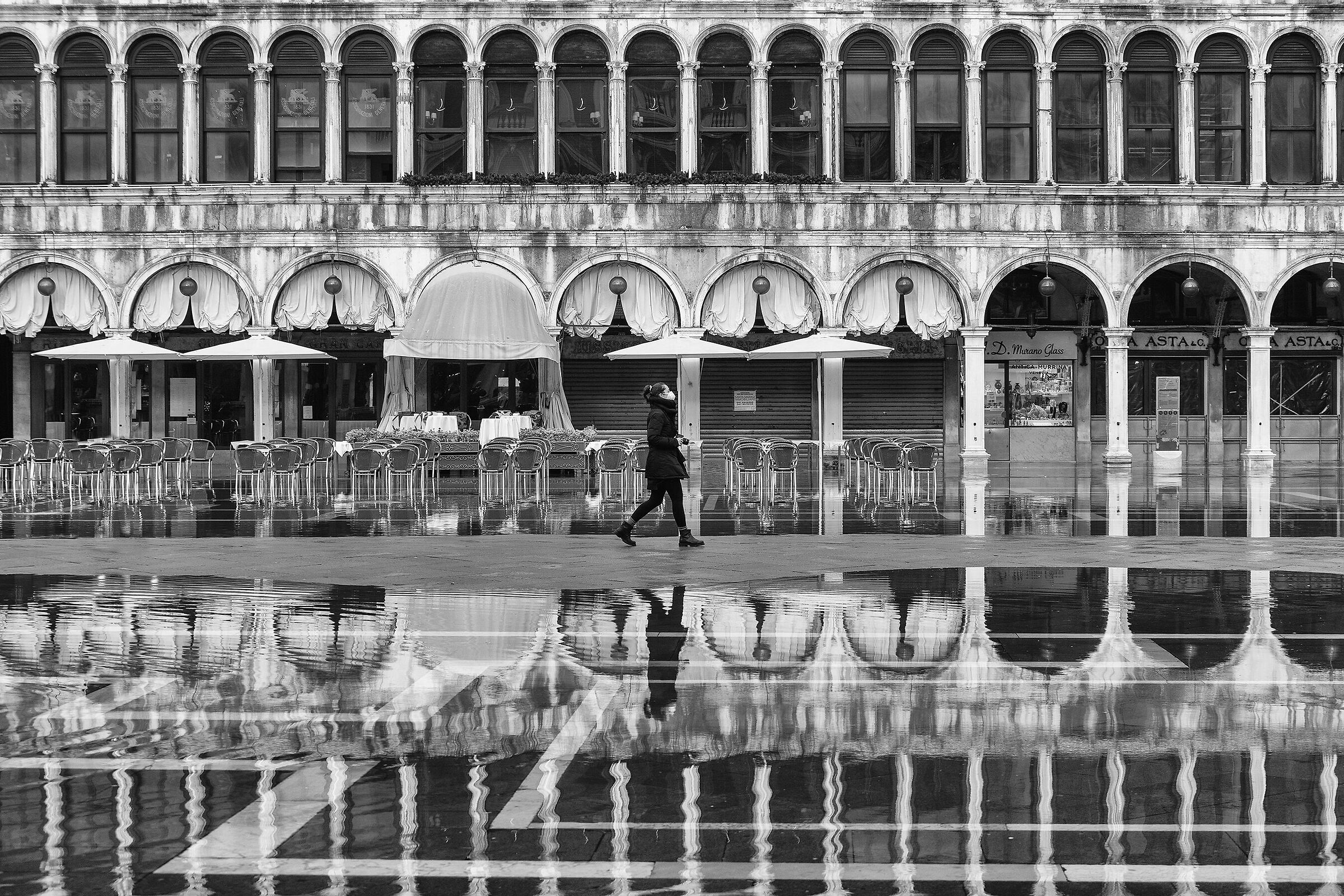 A spasso in piazza San Marco...