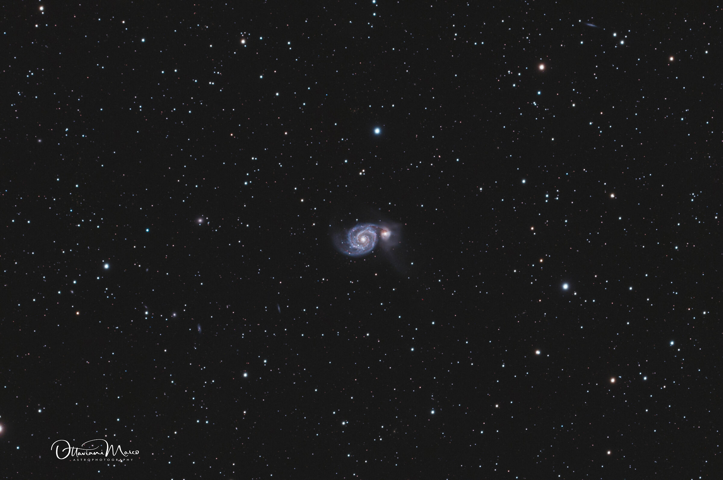 M51 whirpool Galaxy...