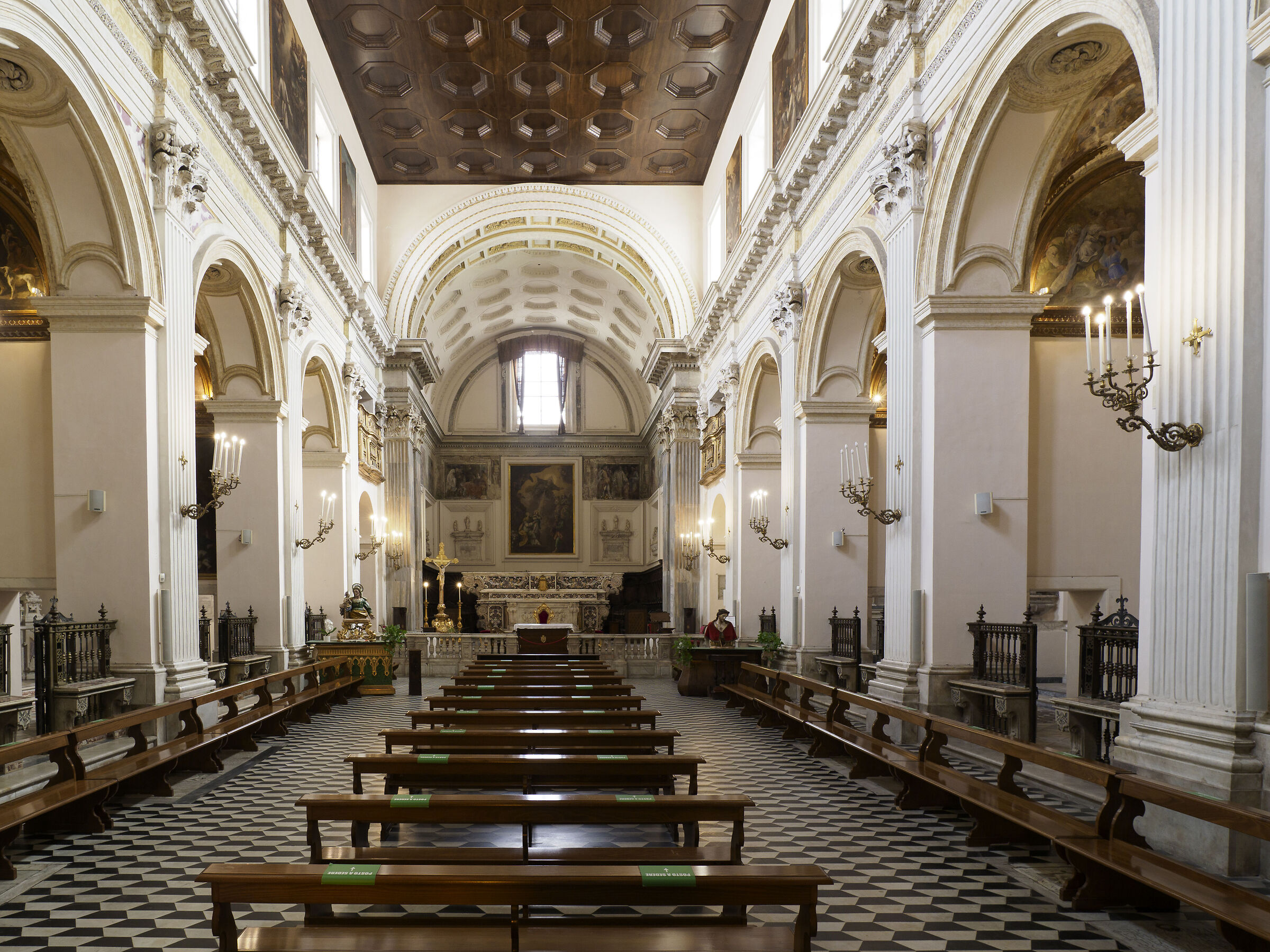 Church of S.Anna dei Lombardi Naples...