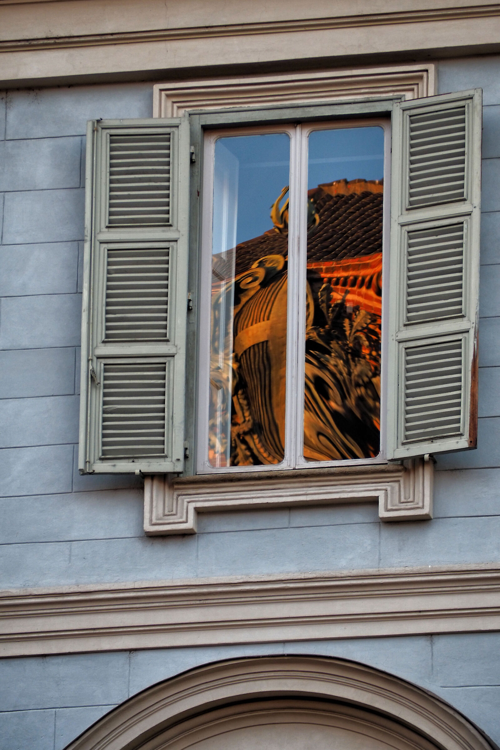 Palazzo Carignano dalla finestra......