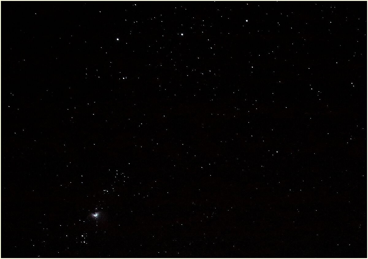 '' constellation of Orion '' single shot...