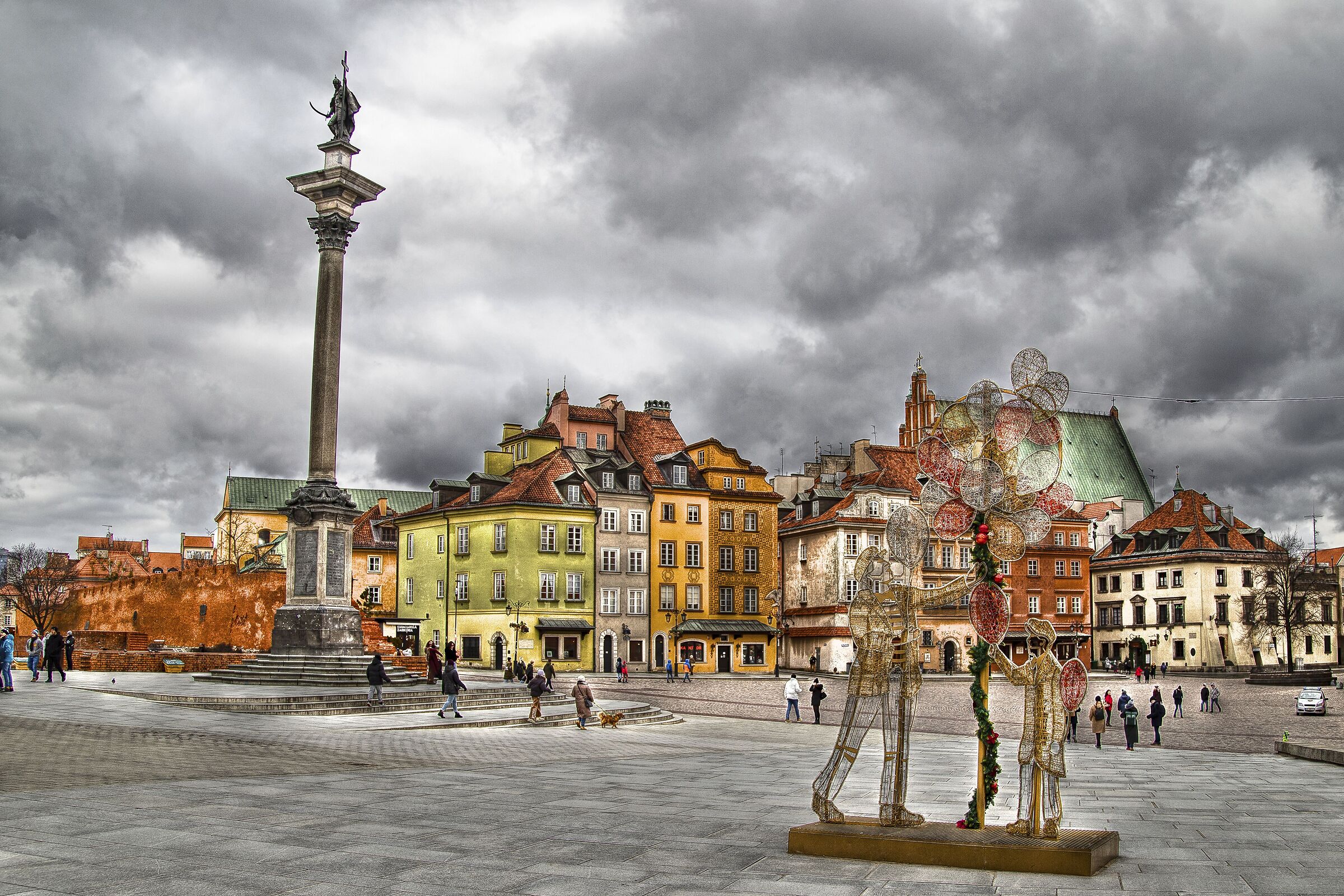 Old Town Square . Warsaw...