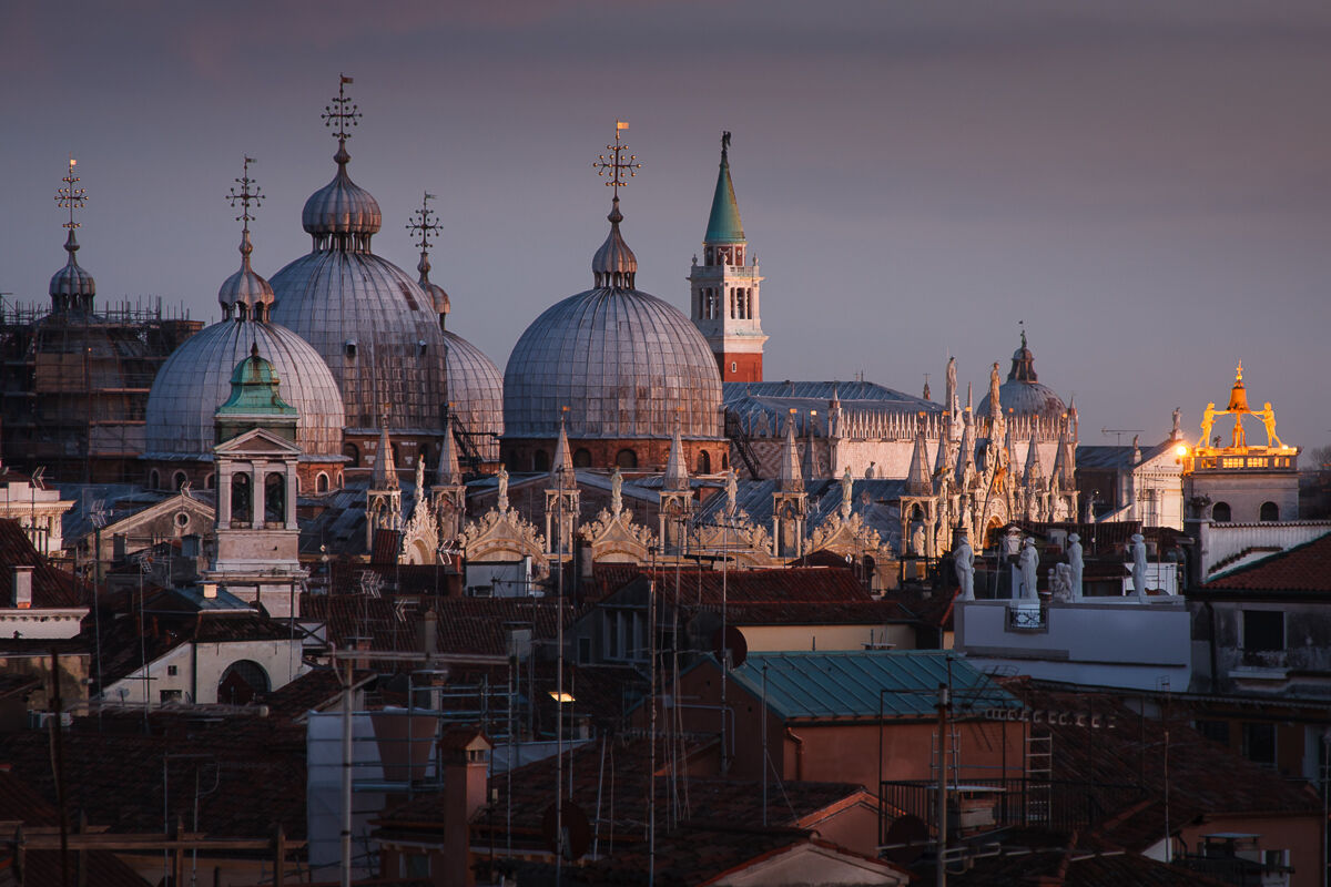 Le cinque cupole di San Marco ......