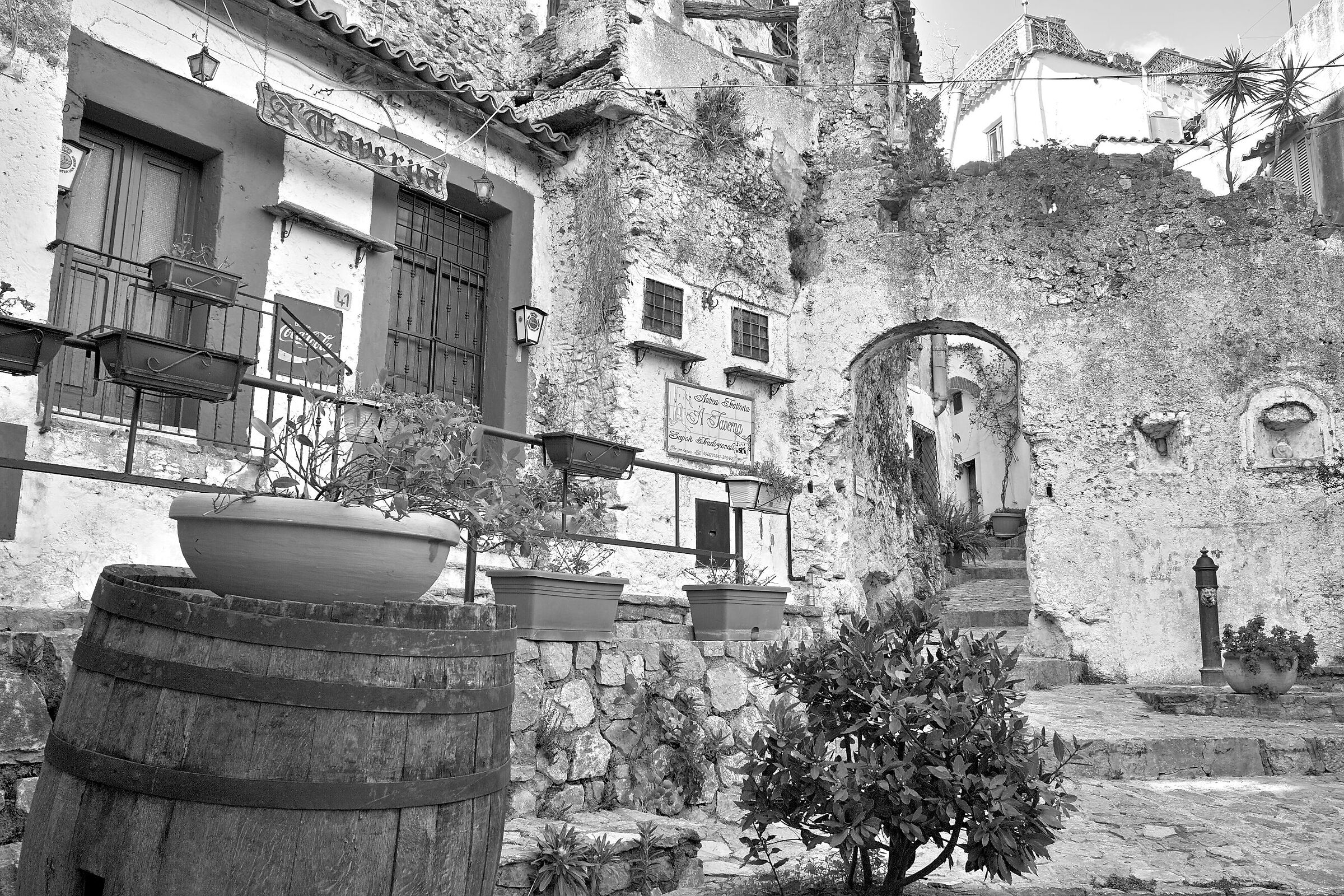 Scalea old country old town....