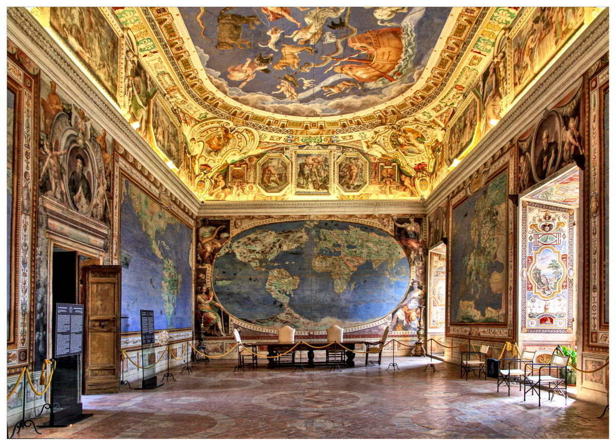 Sala del Mappamondo - Palazzo Farnese (Caprarola)...