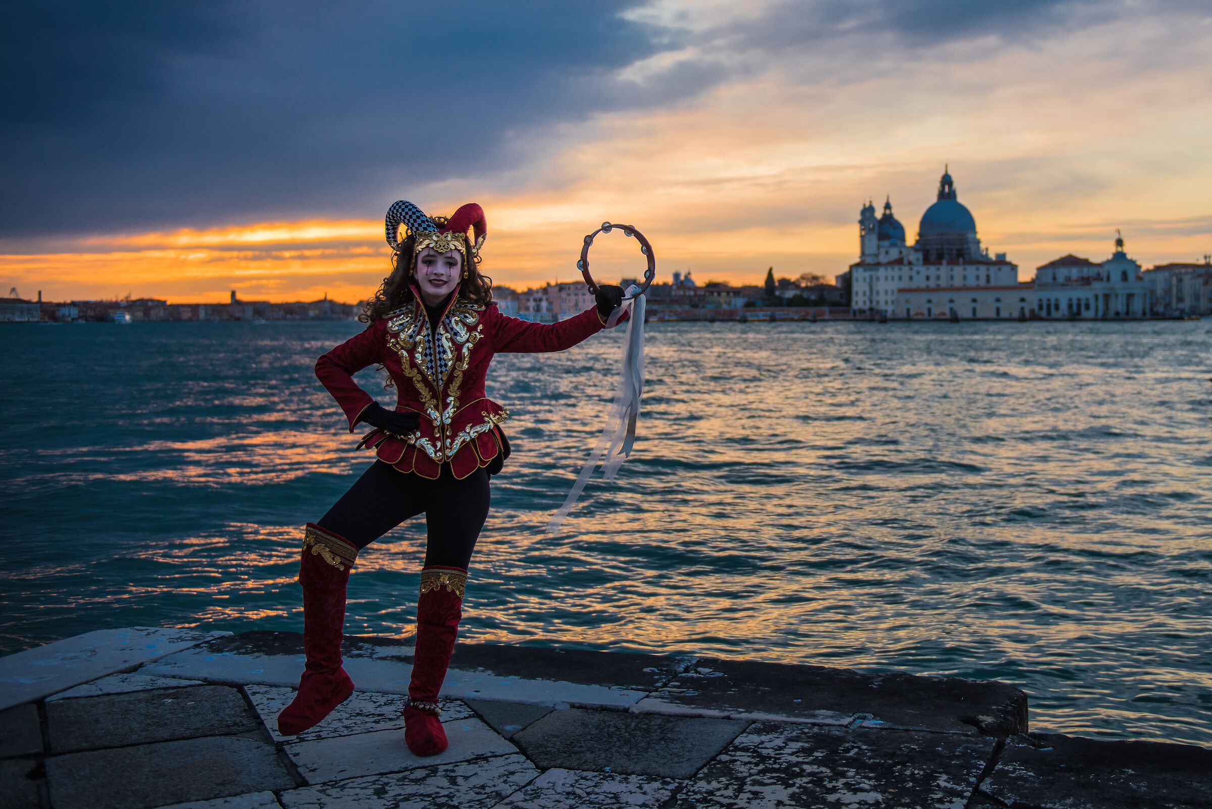 Masks in Venice ...