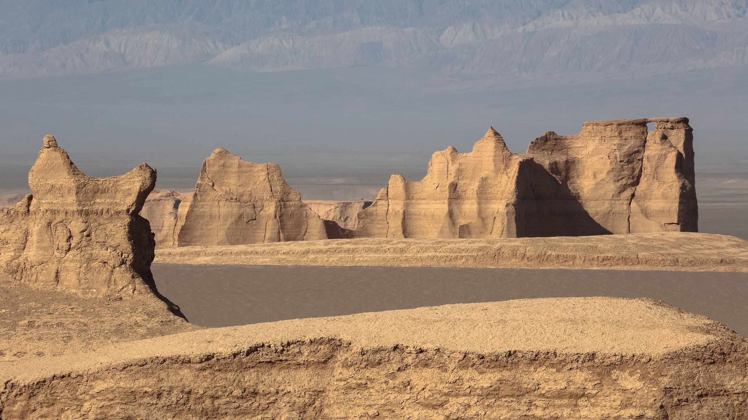 Kaluts Shadad desert vicino a Kerman...