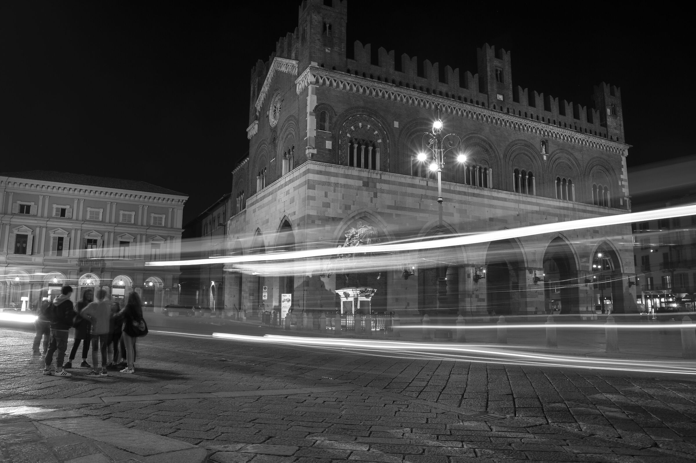 City lights...