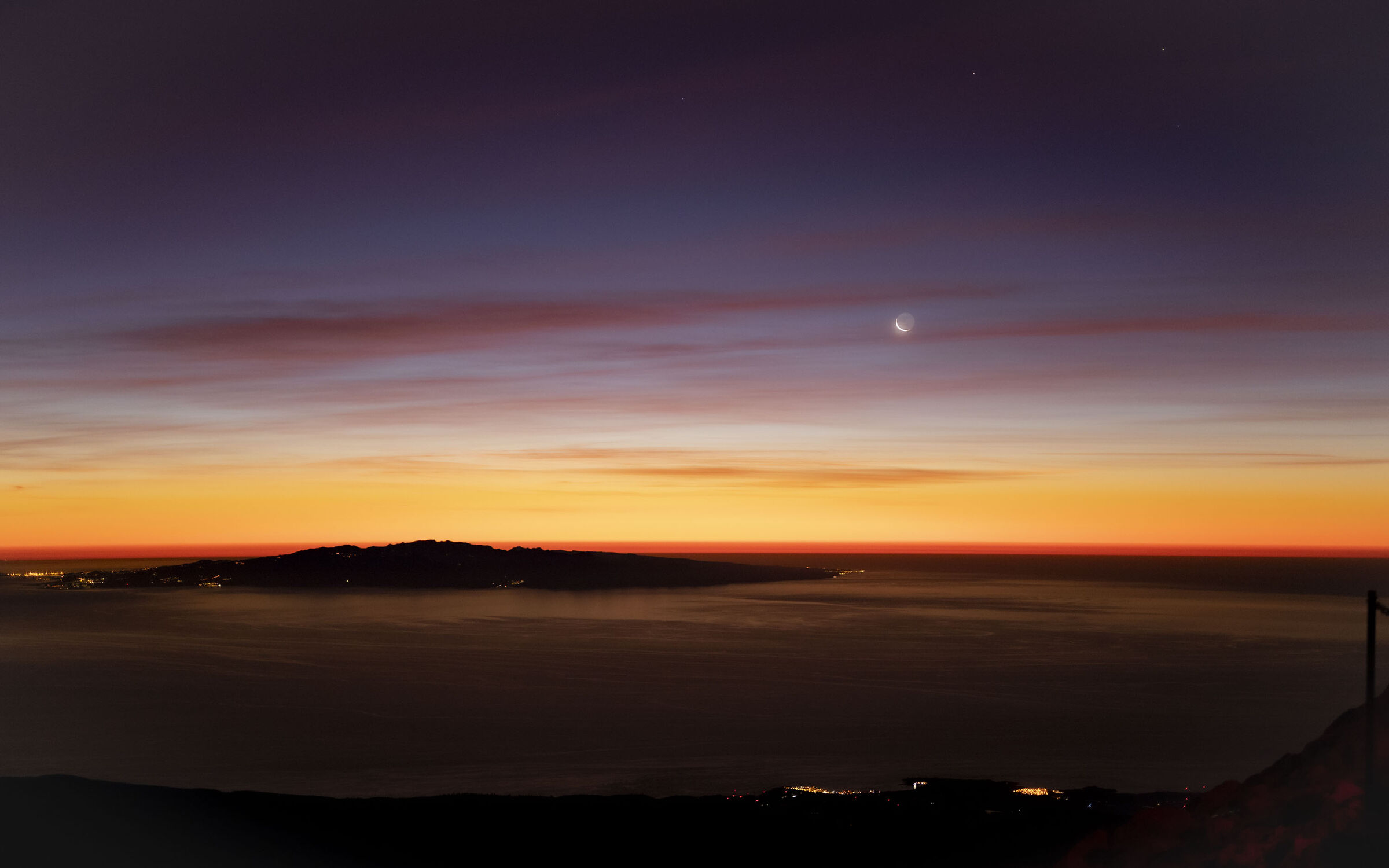 Sunrise from Mount Teide...