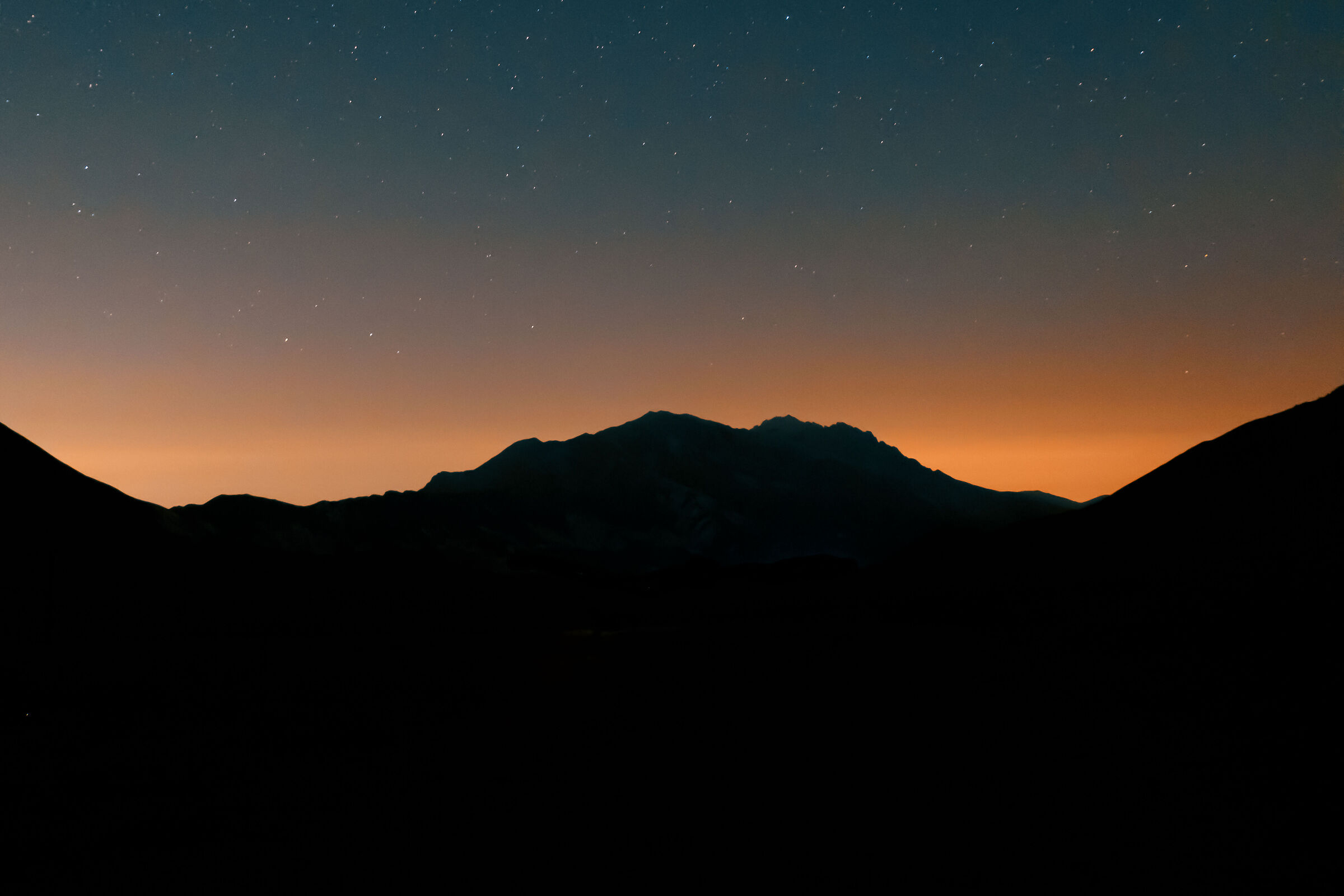Sunset in Campo Imperatore...