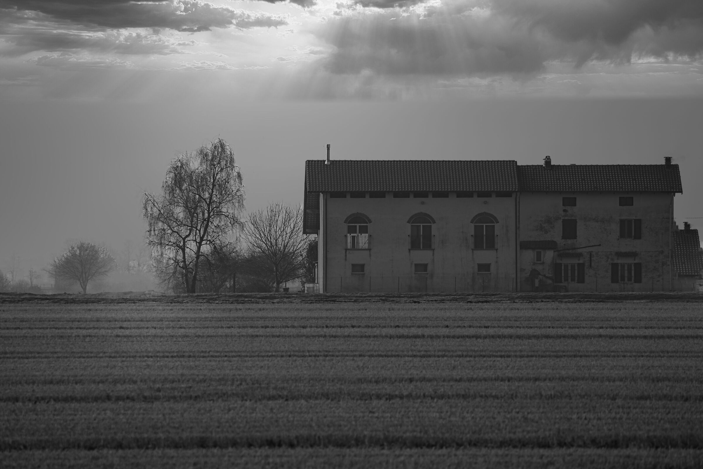 House in the fields...