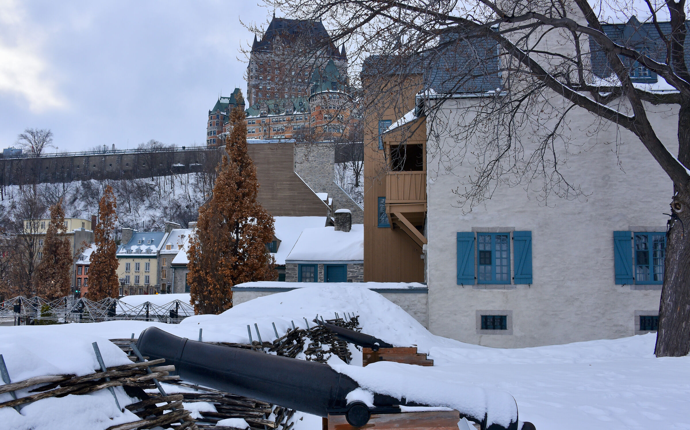 Petit-Champlain in Old Quebec "Winter"...