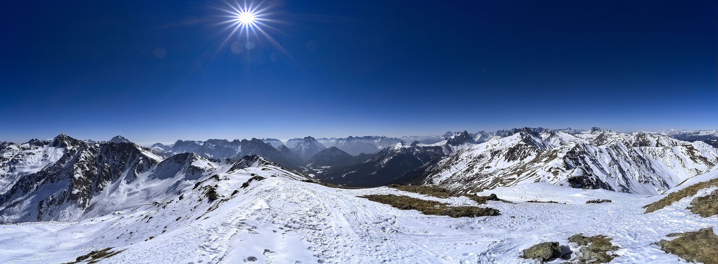 Pano alpi , border austria Italy...