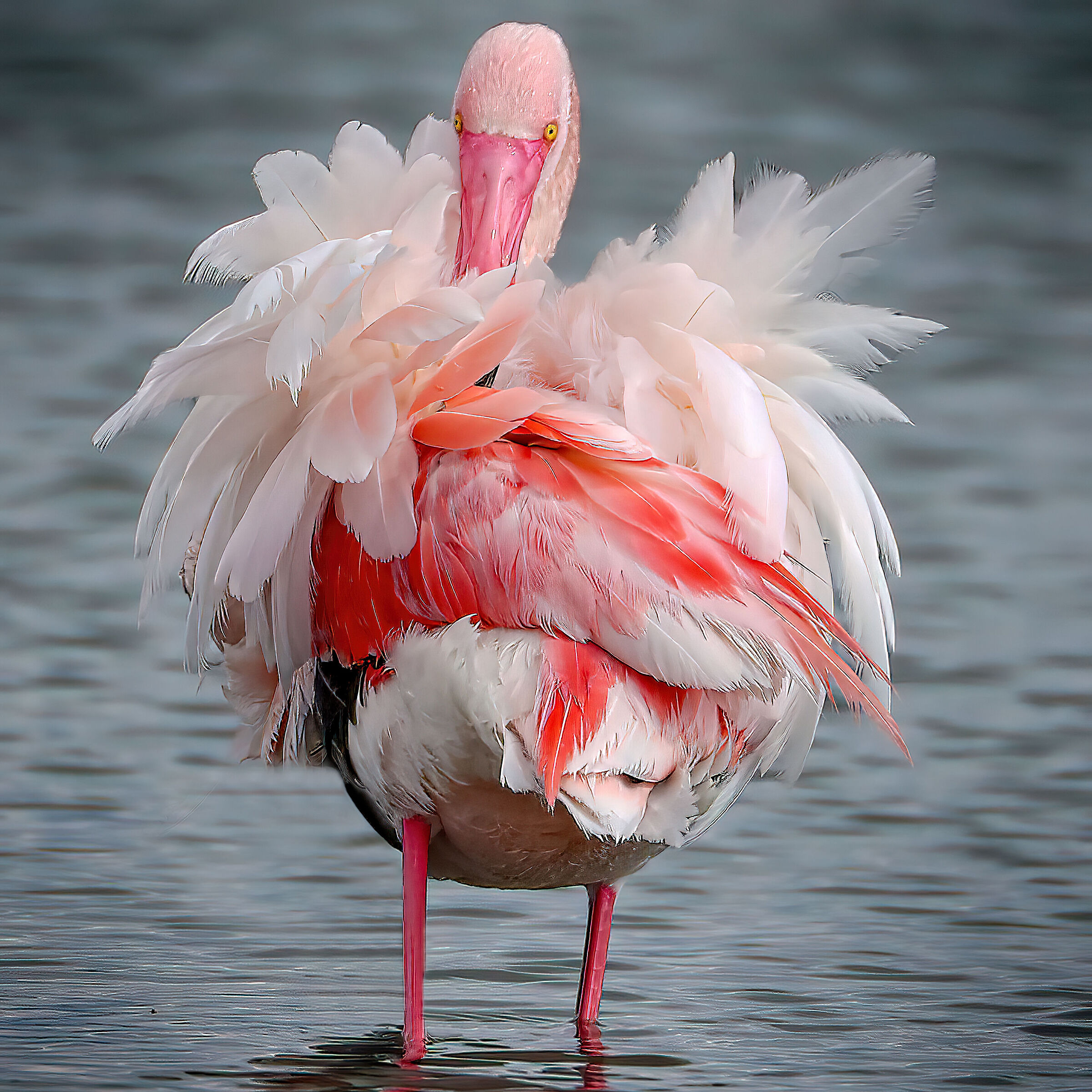 Pink flamingo...