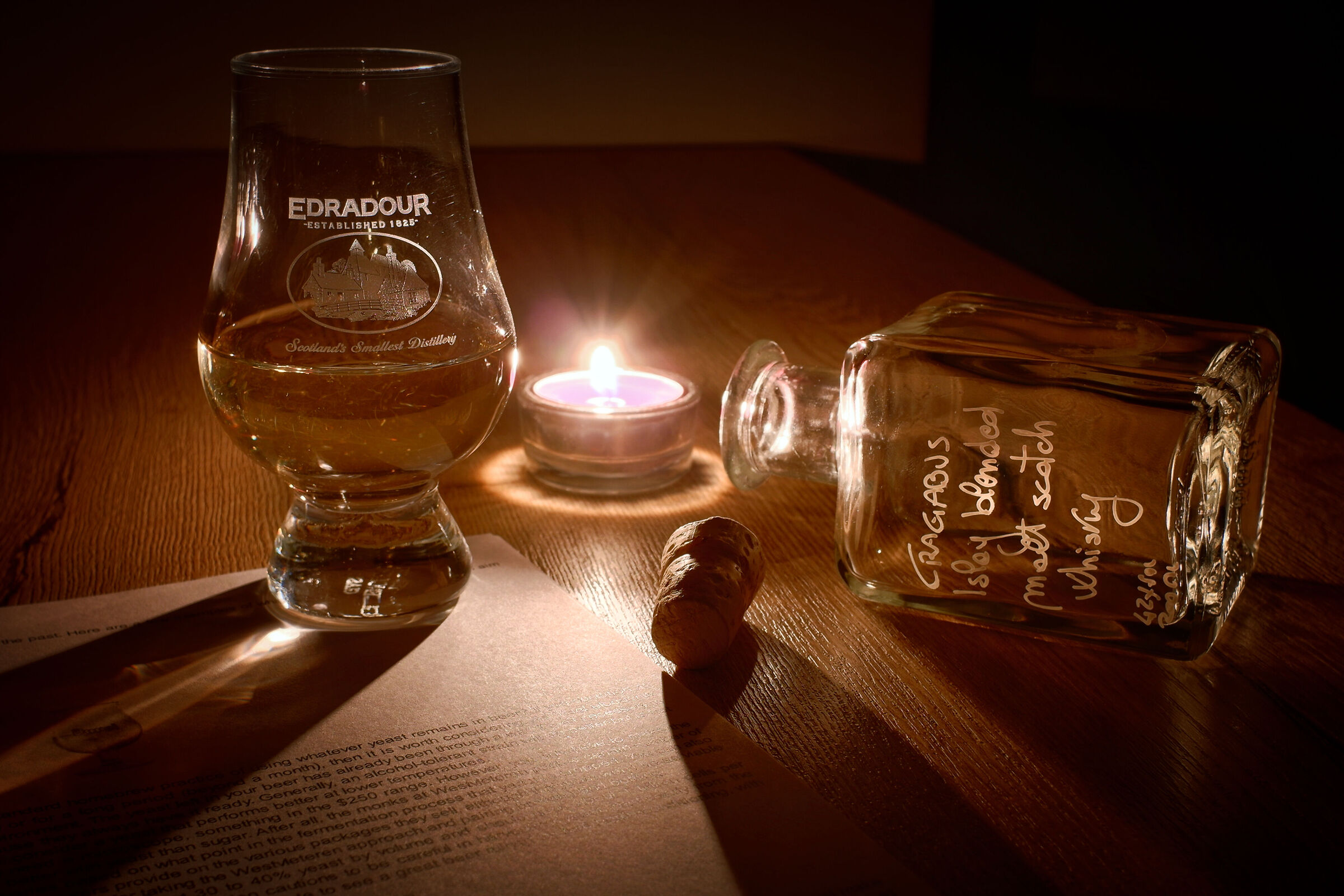 Why does whisky always end?...