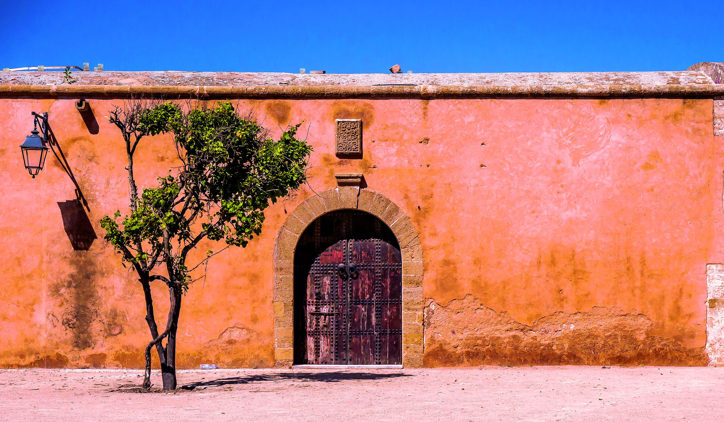 Fortezza della Kasbah degli Udayas a Rabat - Marocco...