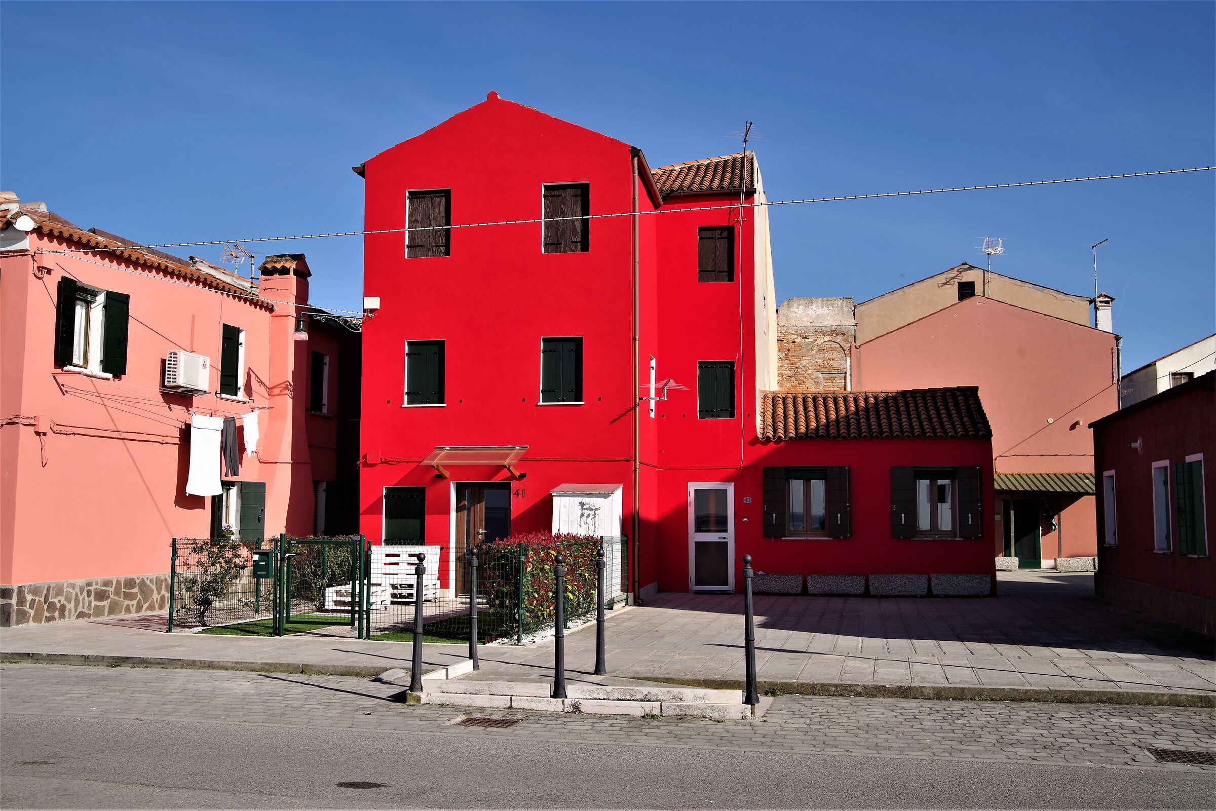 Red hause...