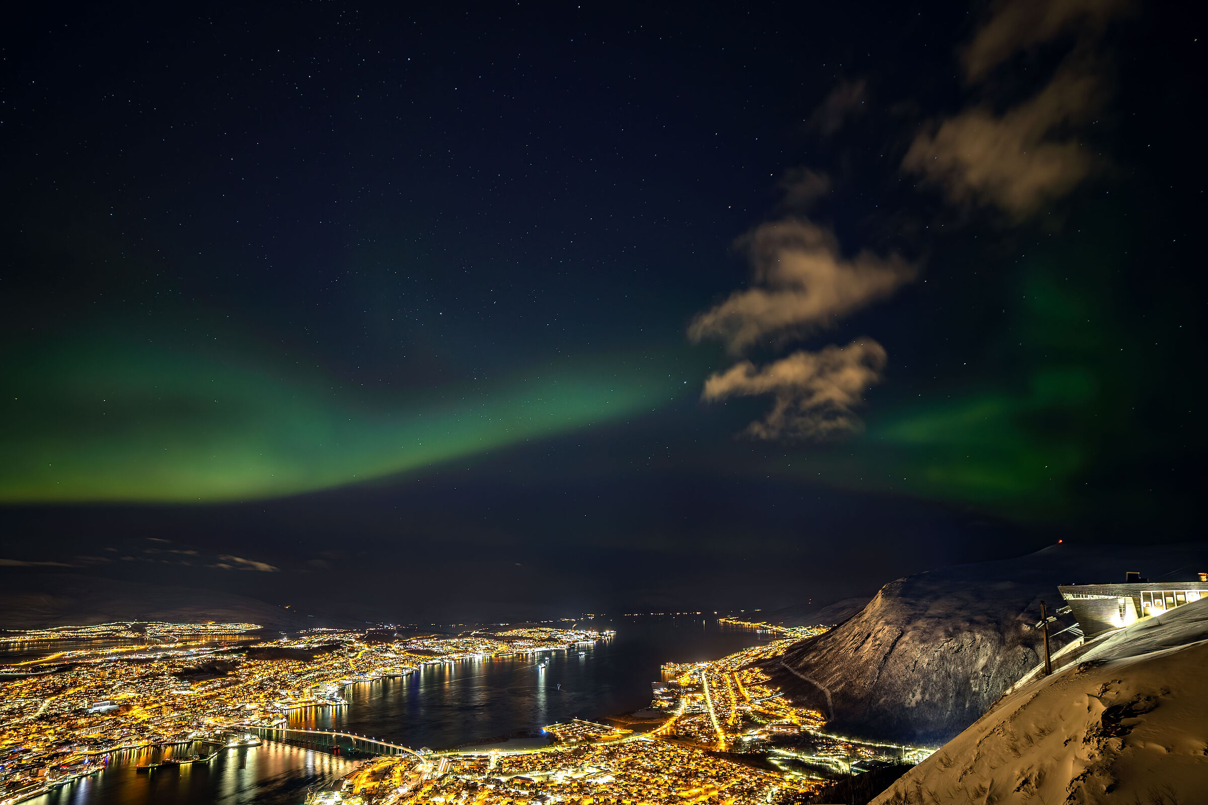 Aurora su Tromsø...