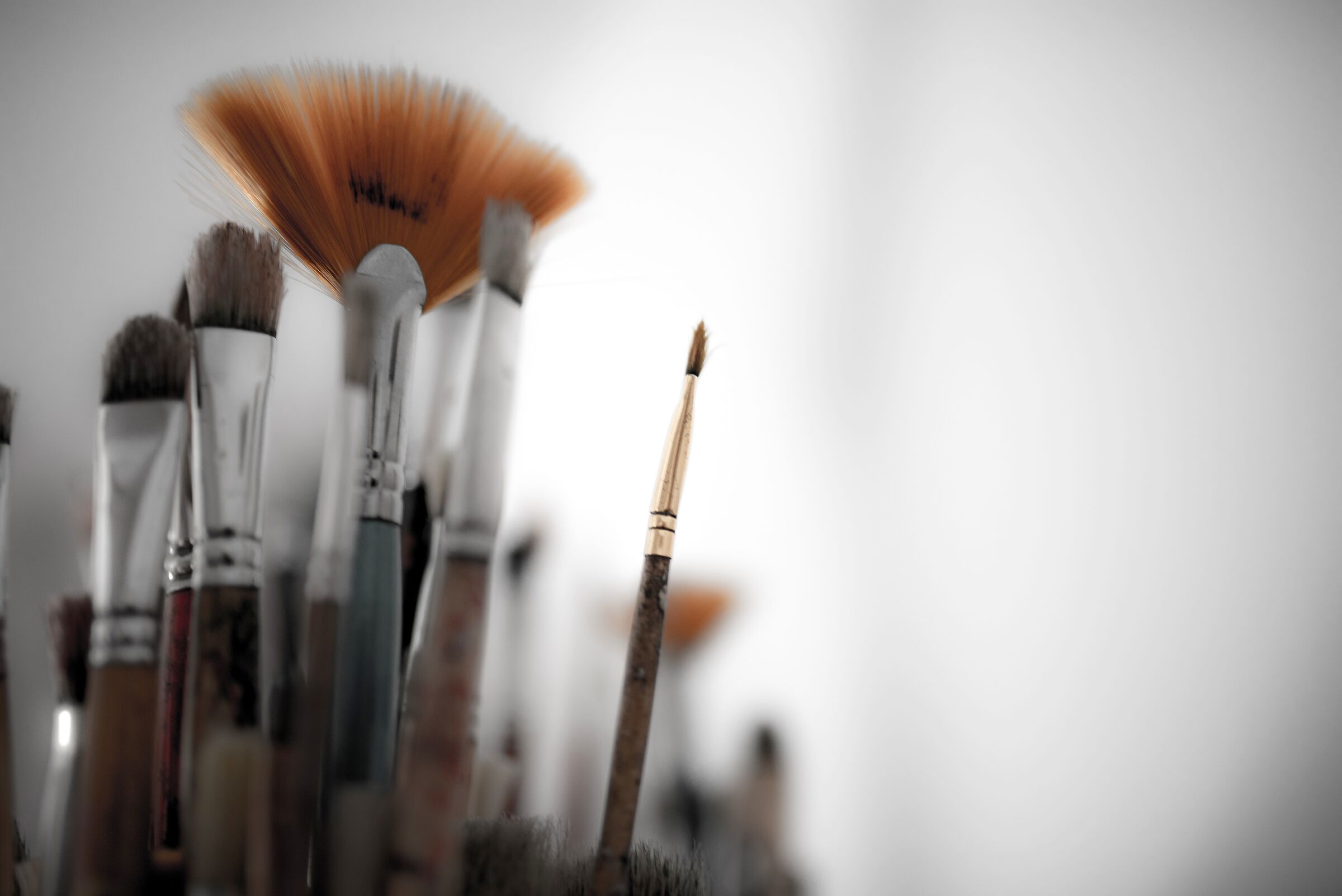 Paused brushes ...