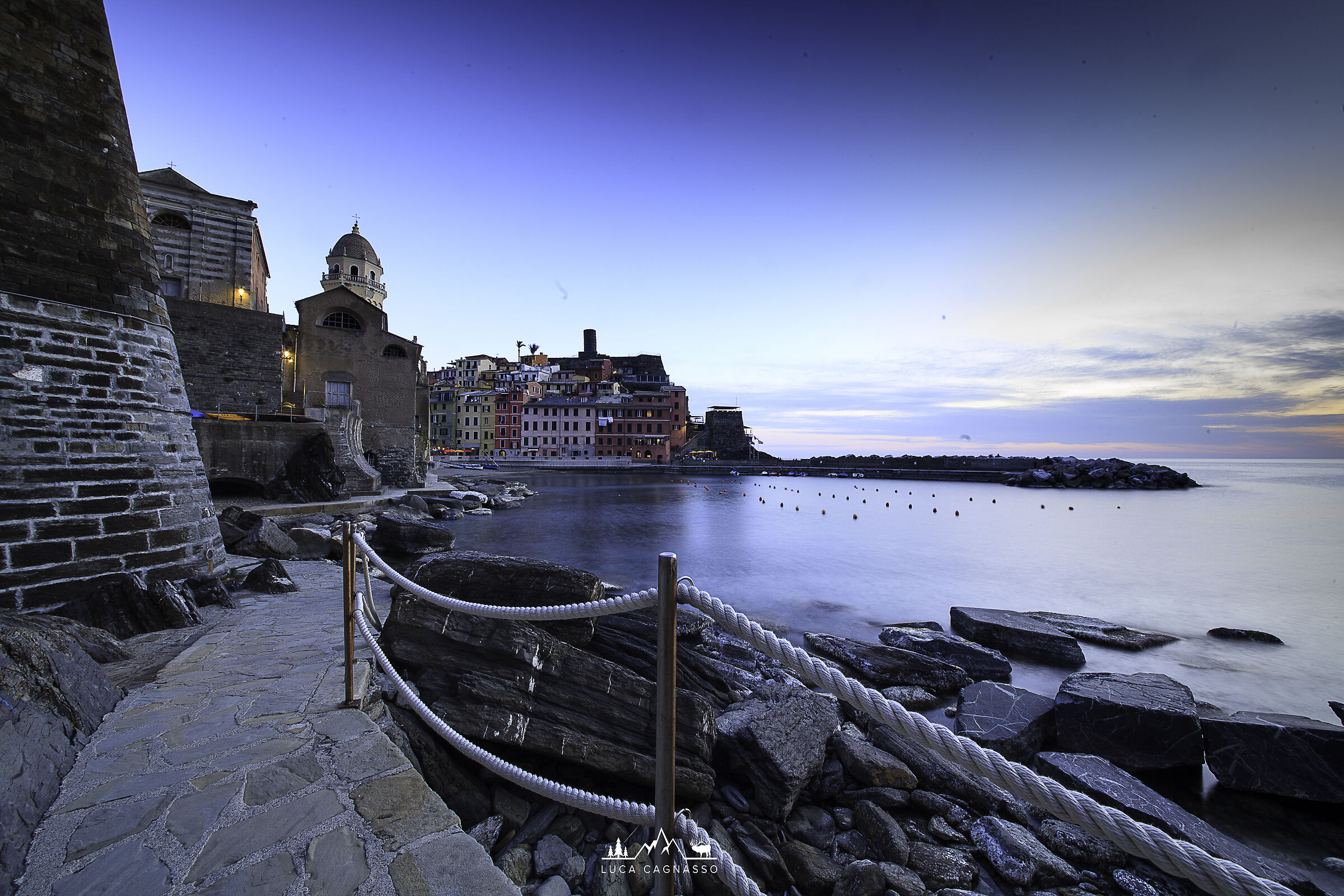 Vernazza at the blue hour...