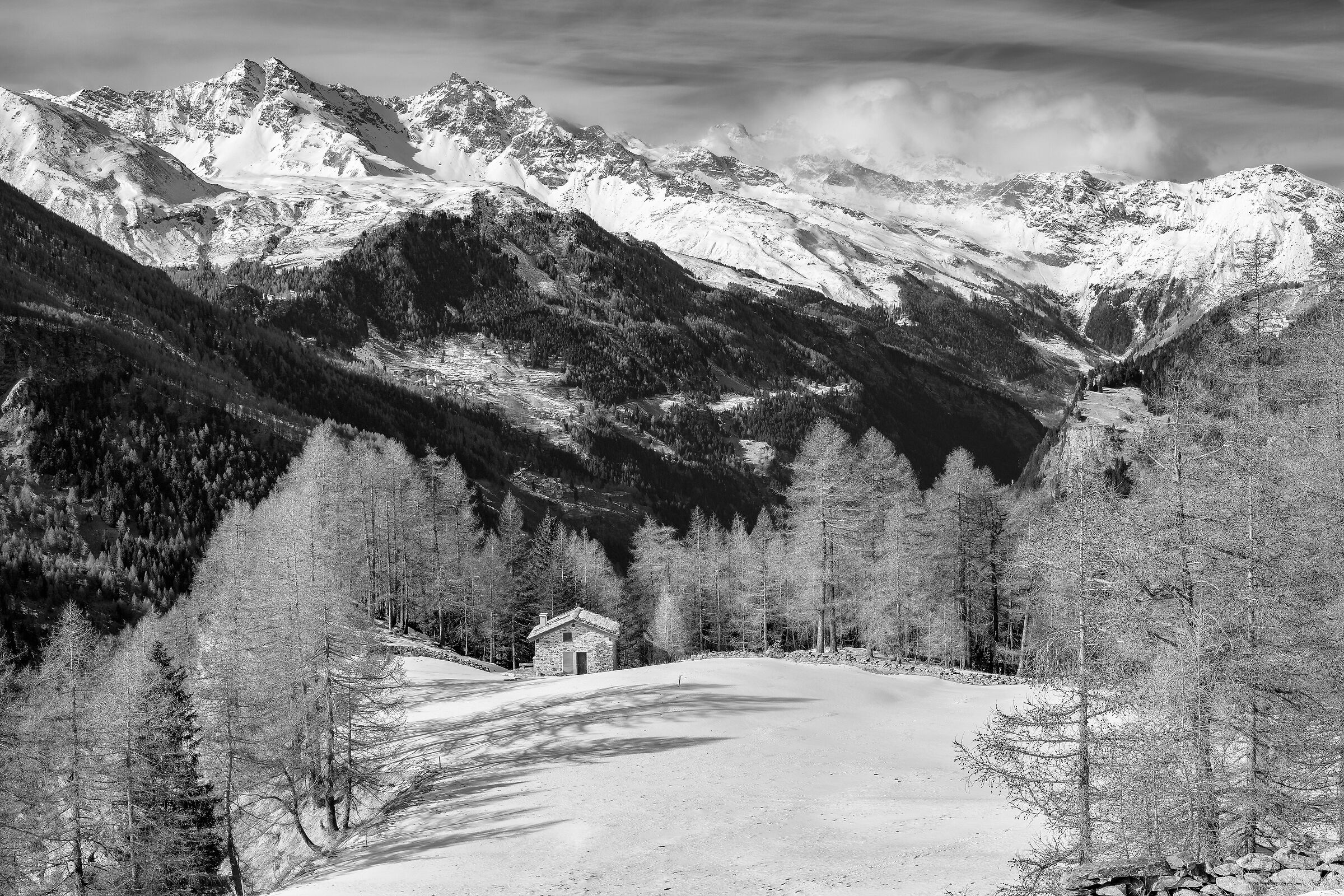 Alpi sul confine Svizzero...