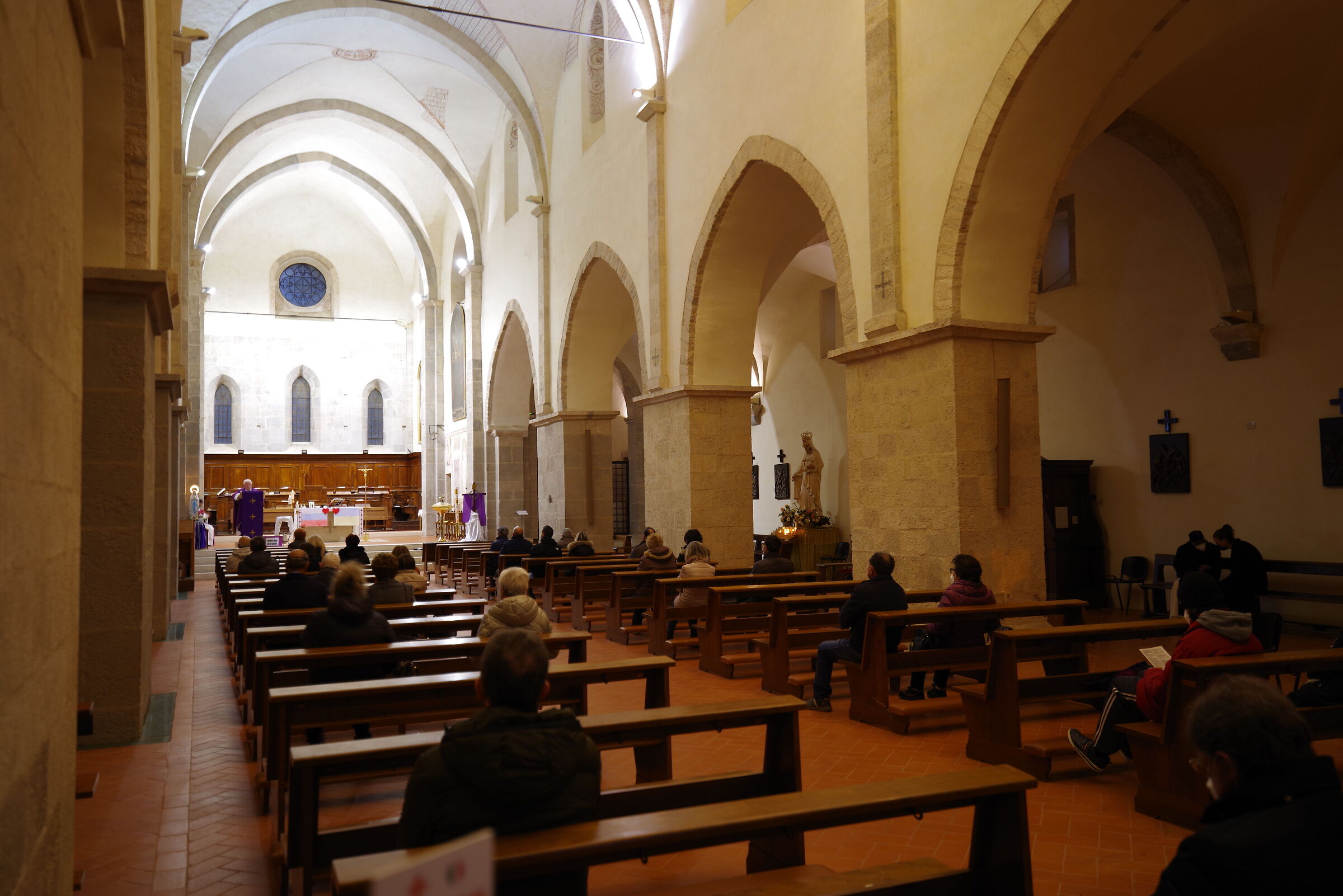 Mass in Valvisciolo...