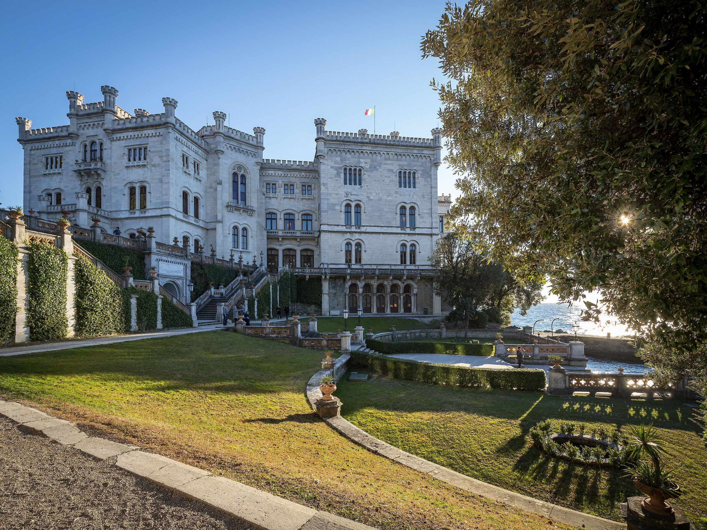 Castello di Miramare a Trieste...