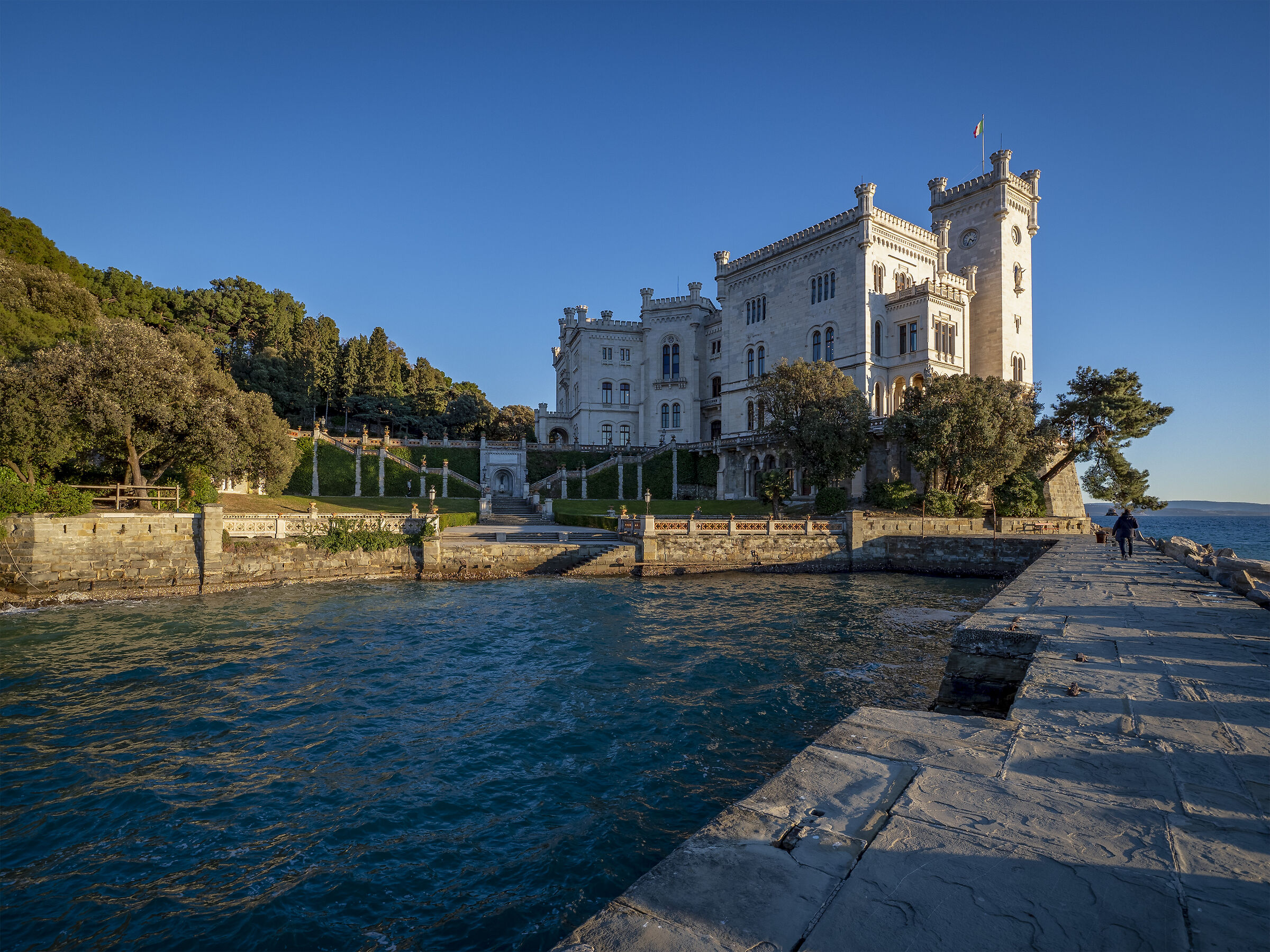 Miramare Castle in Trieste...