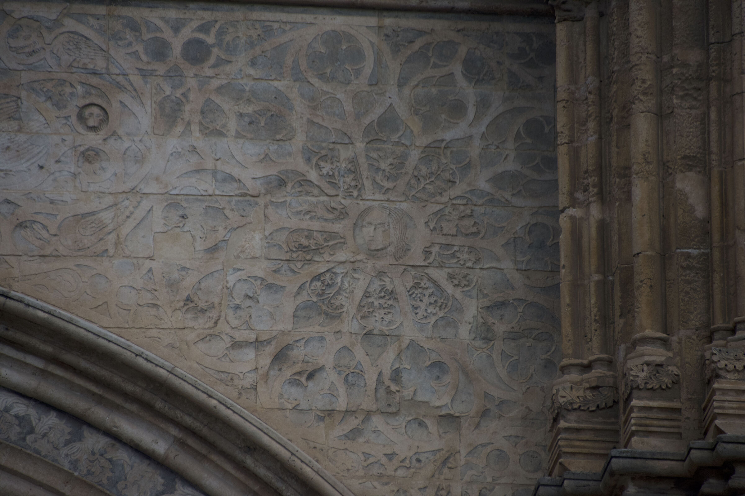 cattedrale di palermo mosaico in pietra policroma....