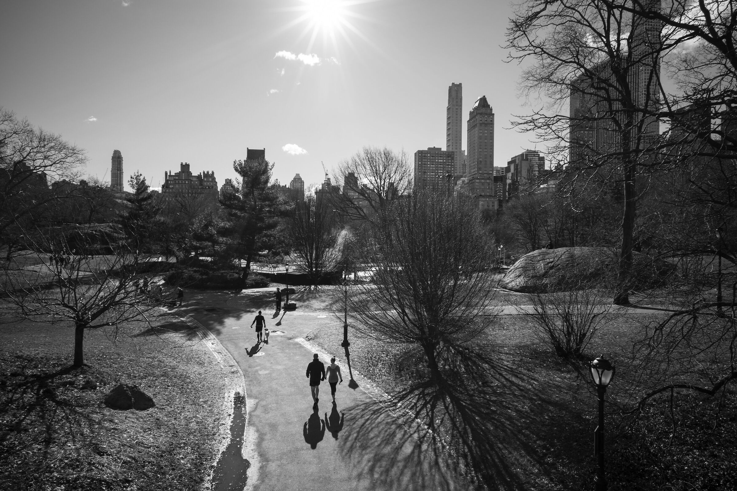 Central Park: A couple...