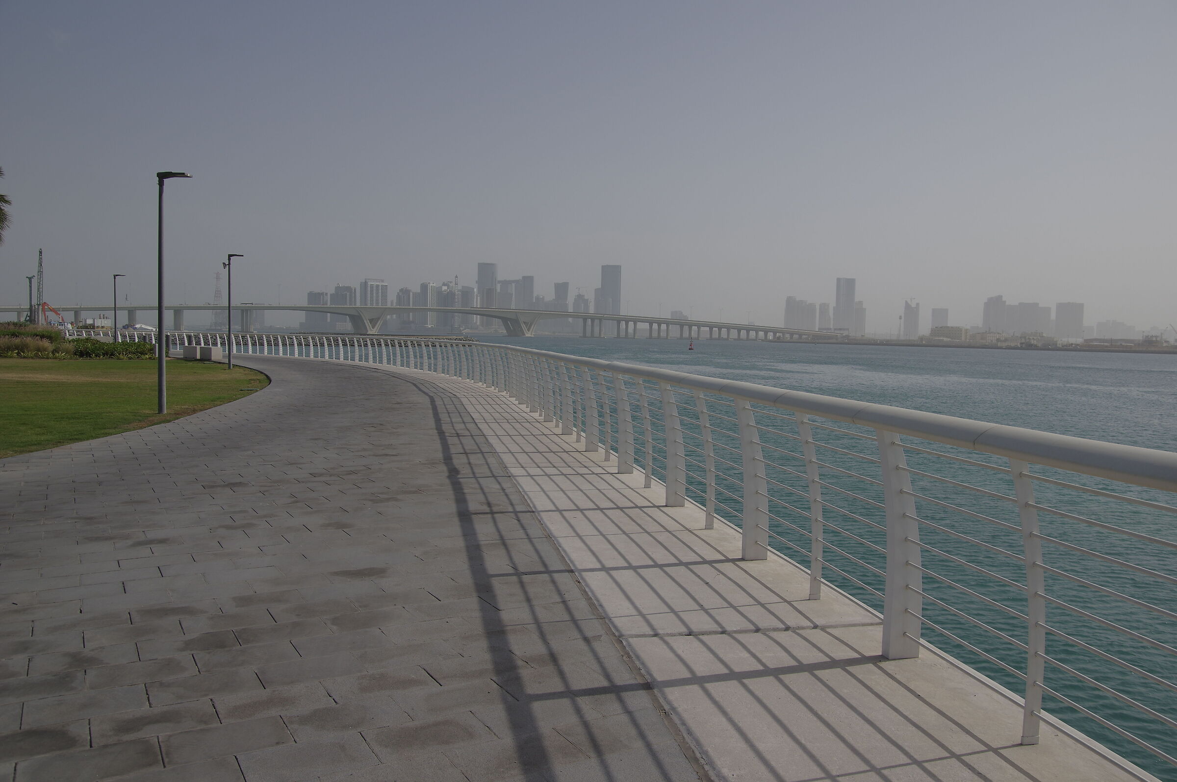 Walk with a view - Abu Dhabi...