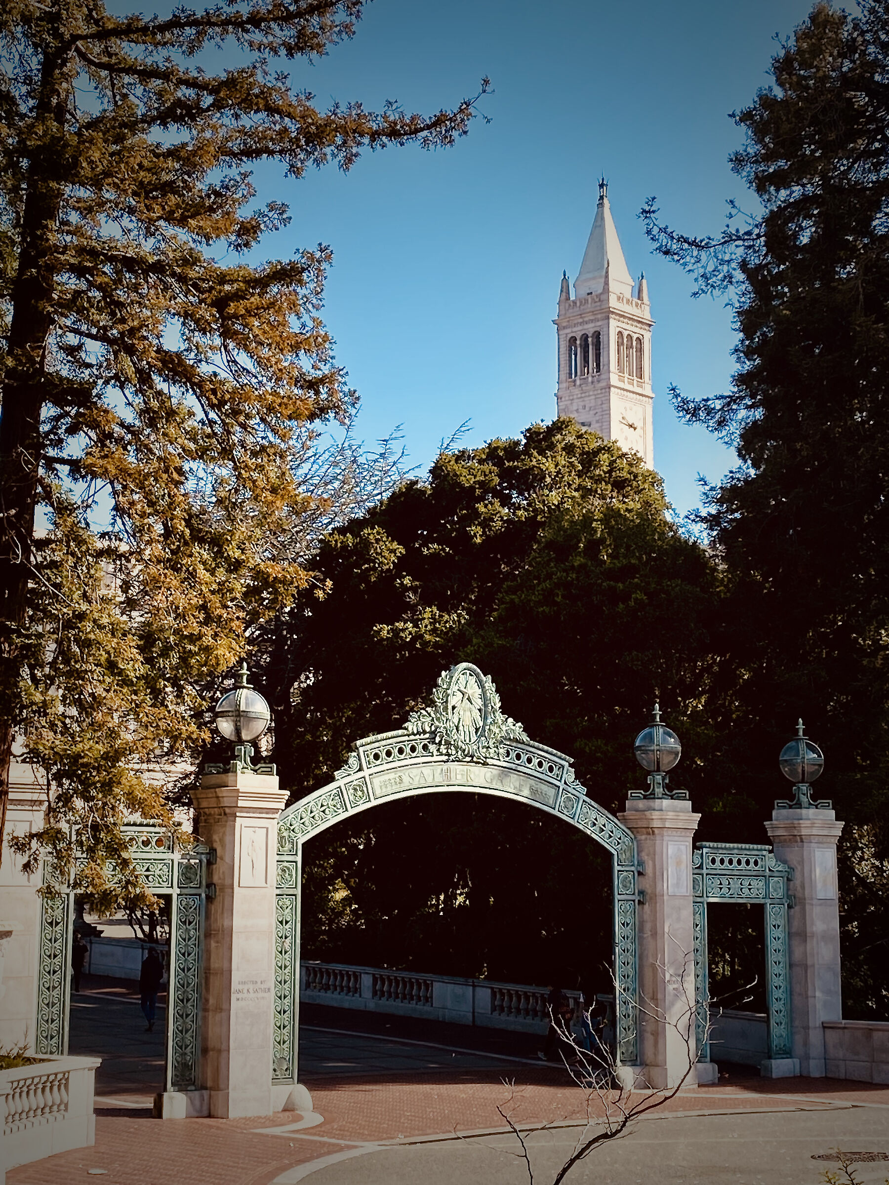 Sather Gate at Univ. of California, Berkeley...
