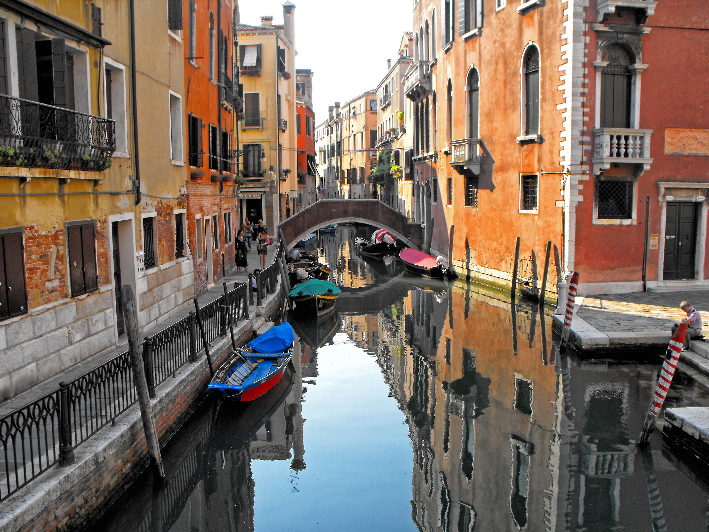 The canals of Venice...