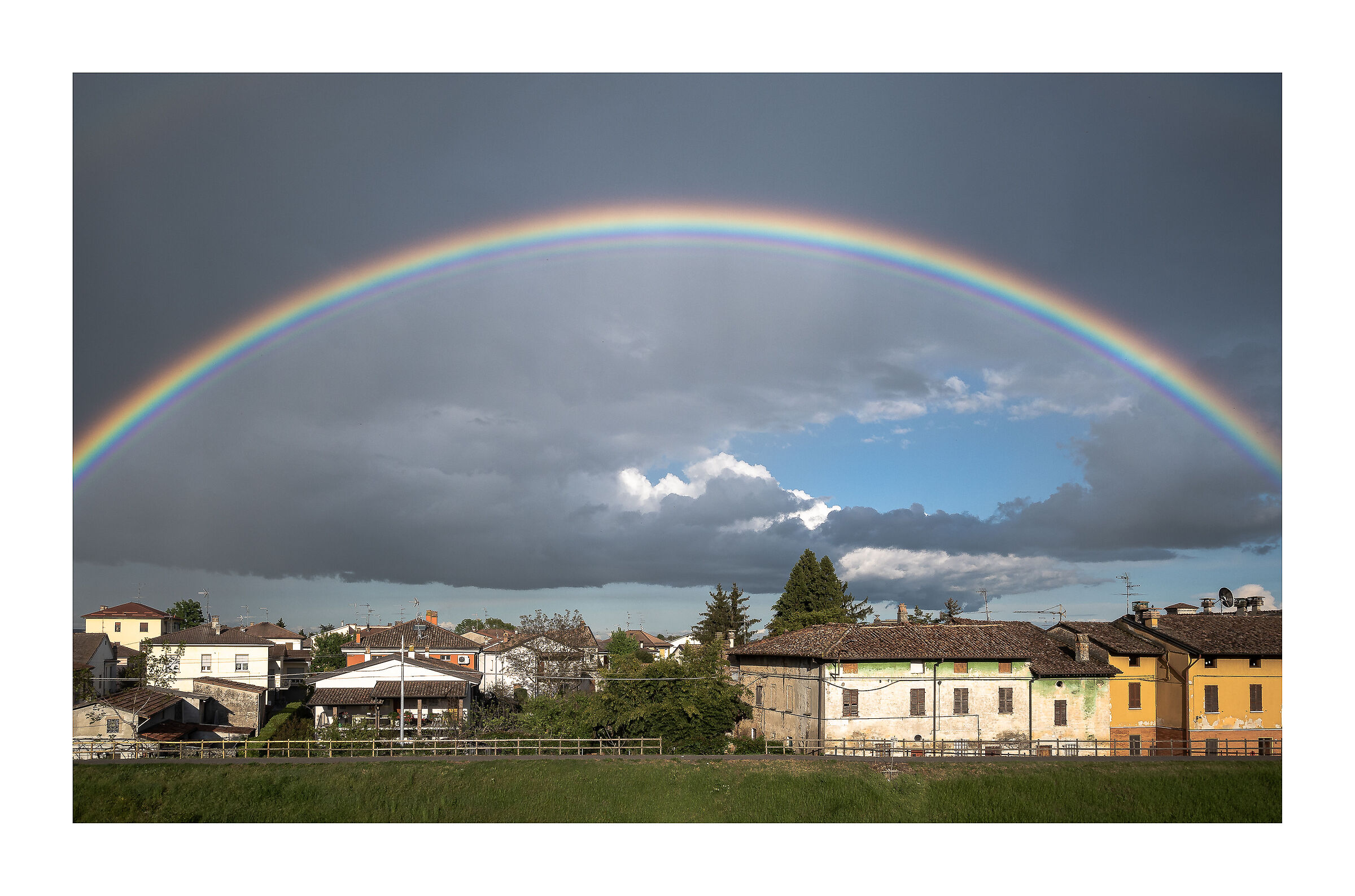 Rainbow in Caorso...