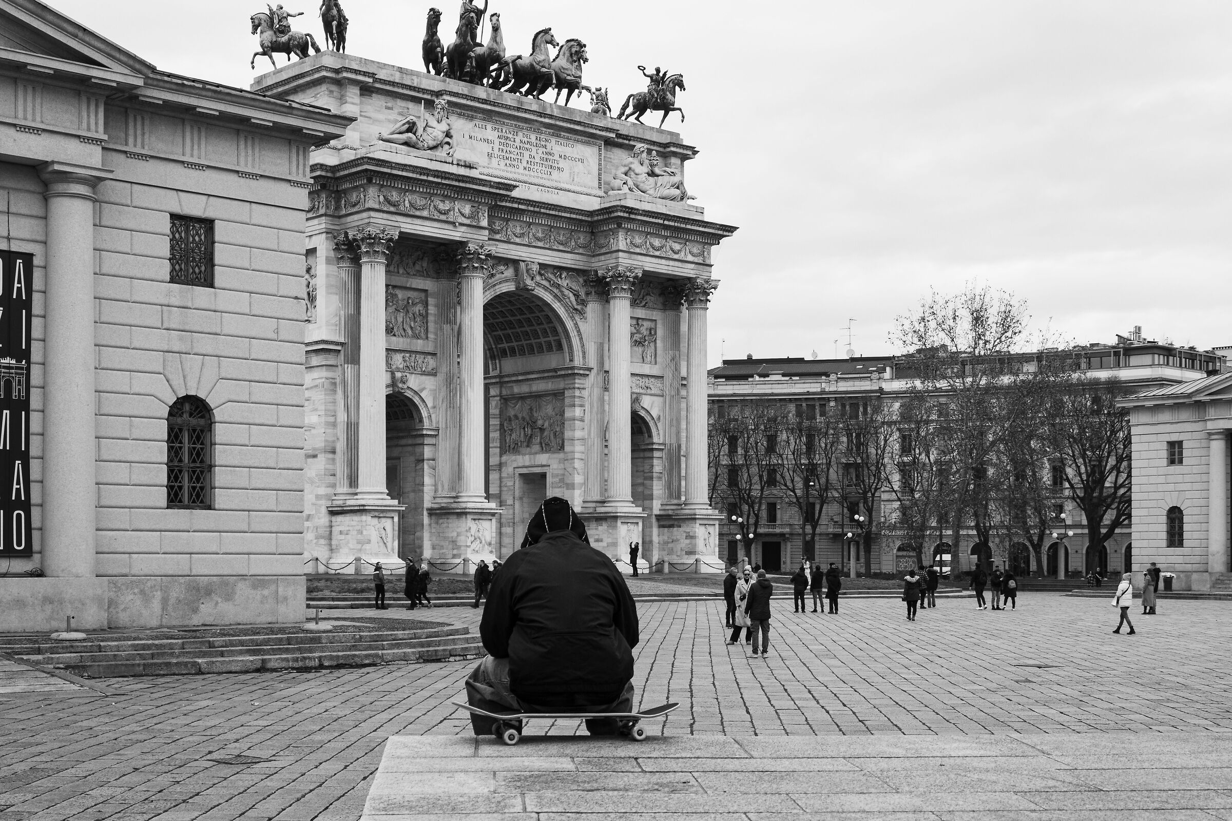 Milan, Arch of Peace...