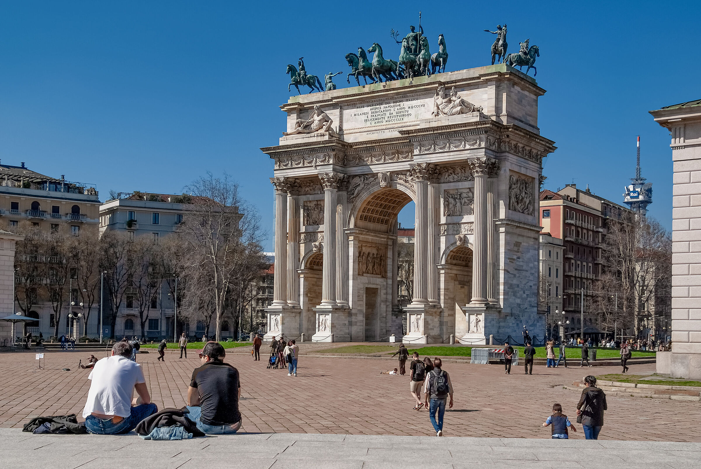 Arch of Peace, Milan...