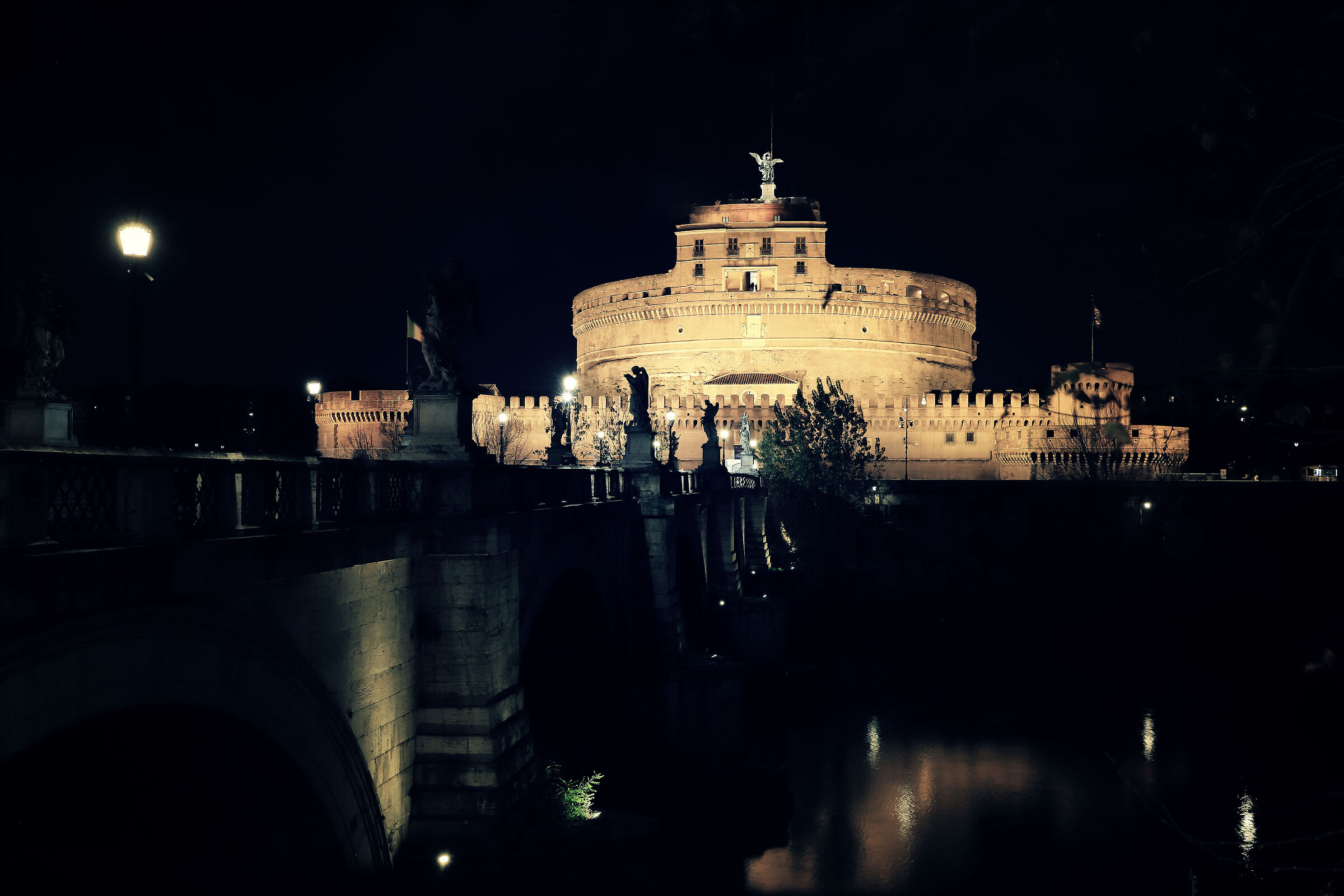 An evening in Rome...