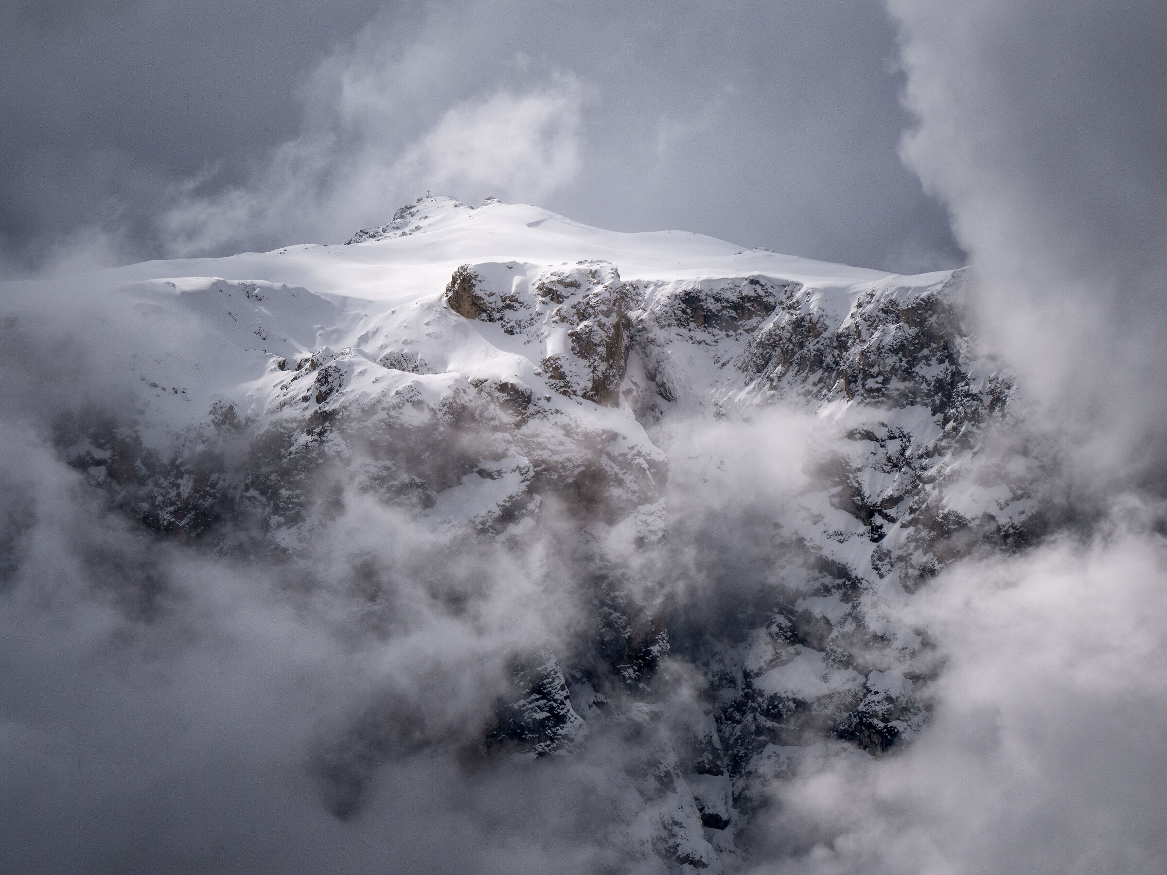 Clouds on the Alpe di Siusi...