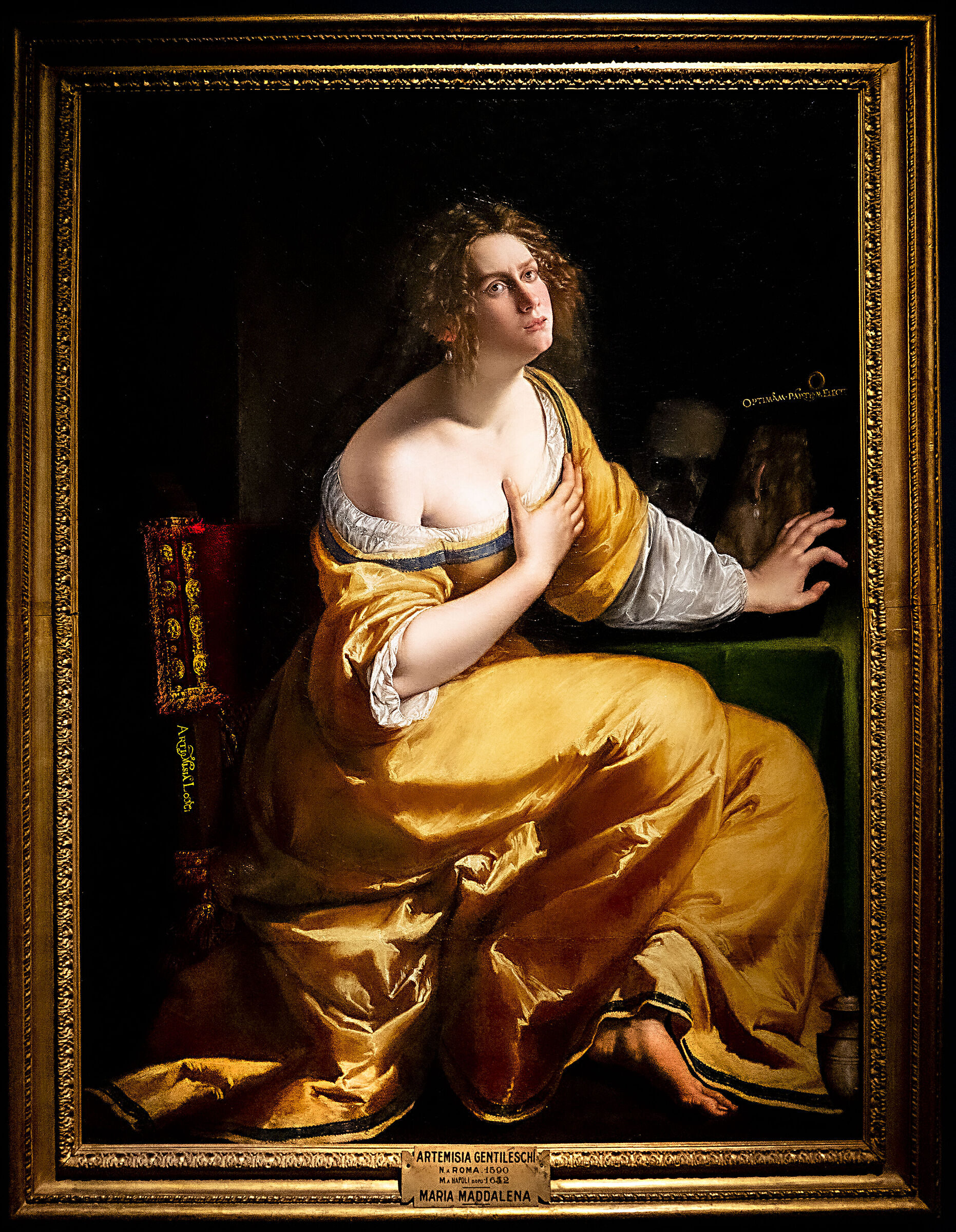Maria Maddalena di Artemisia Gentileschi...