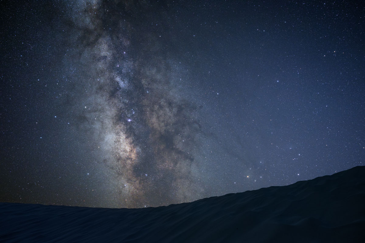 The Milky Way and the Dunes...