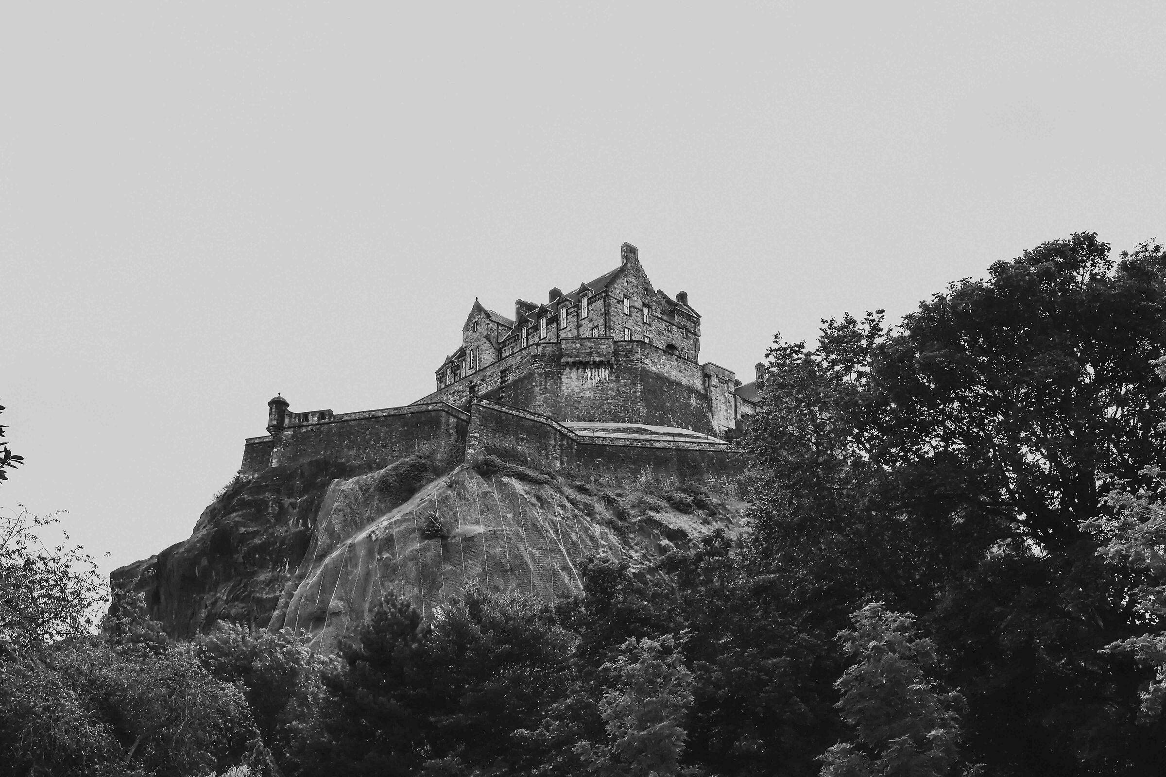 Edinburgh Castle...