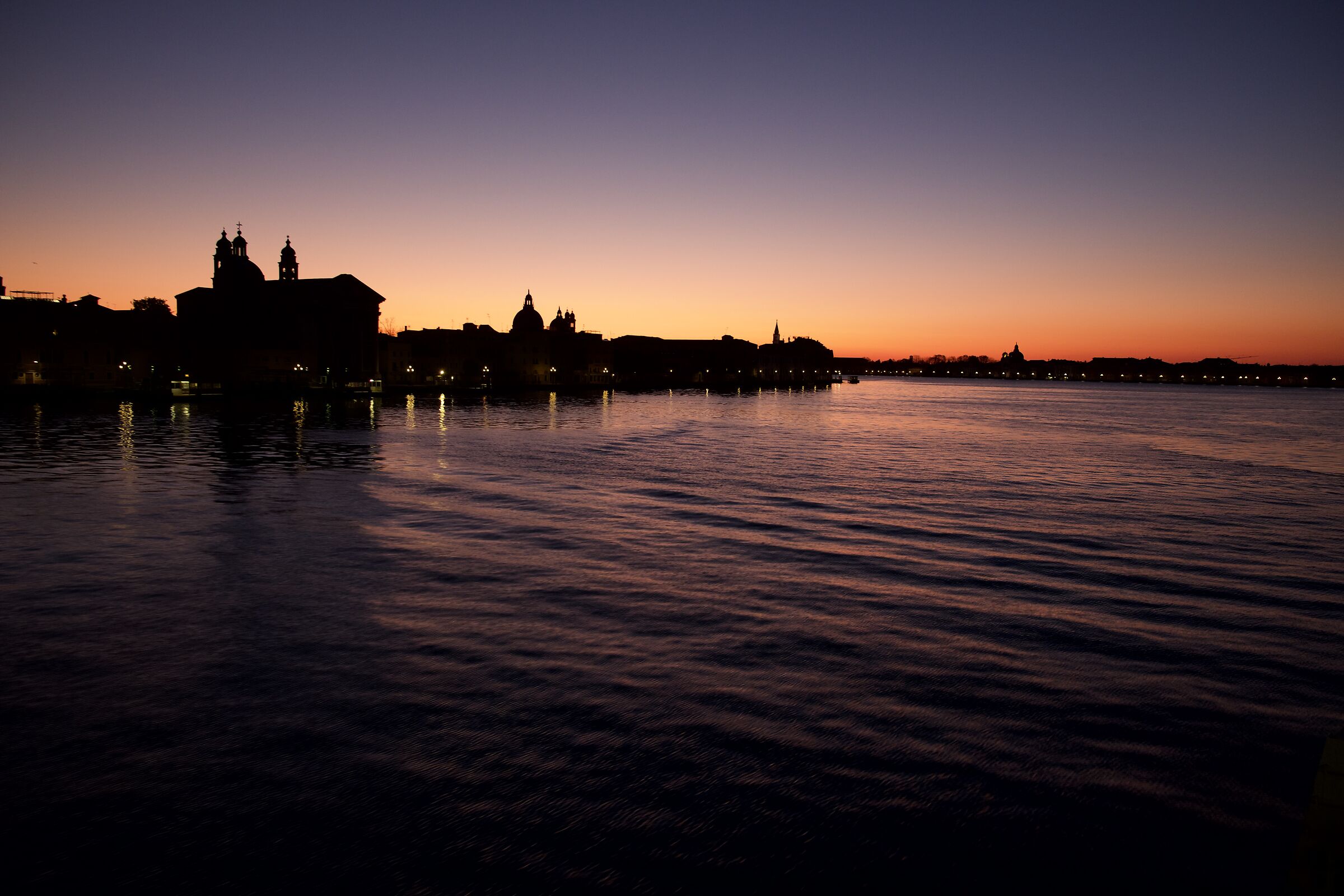 Venice in lockdown at dawn...