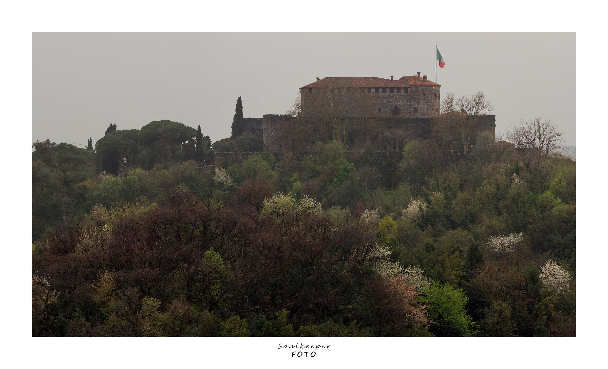 My city. The castle of Gorizia....