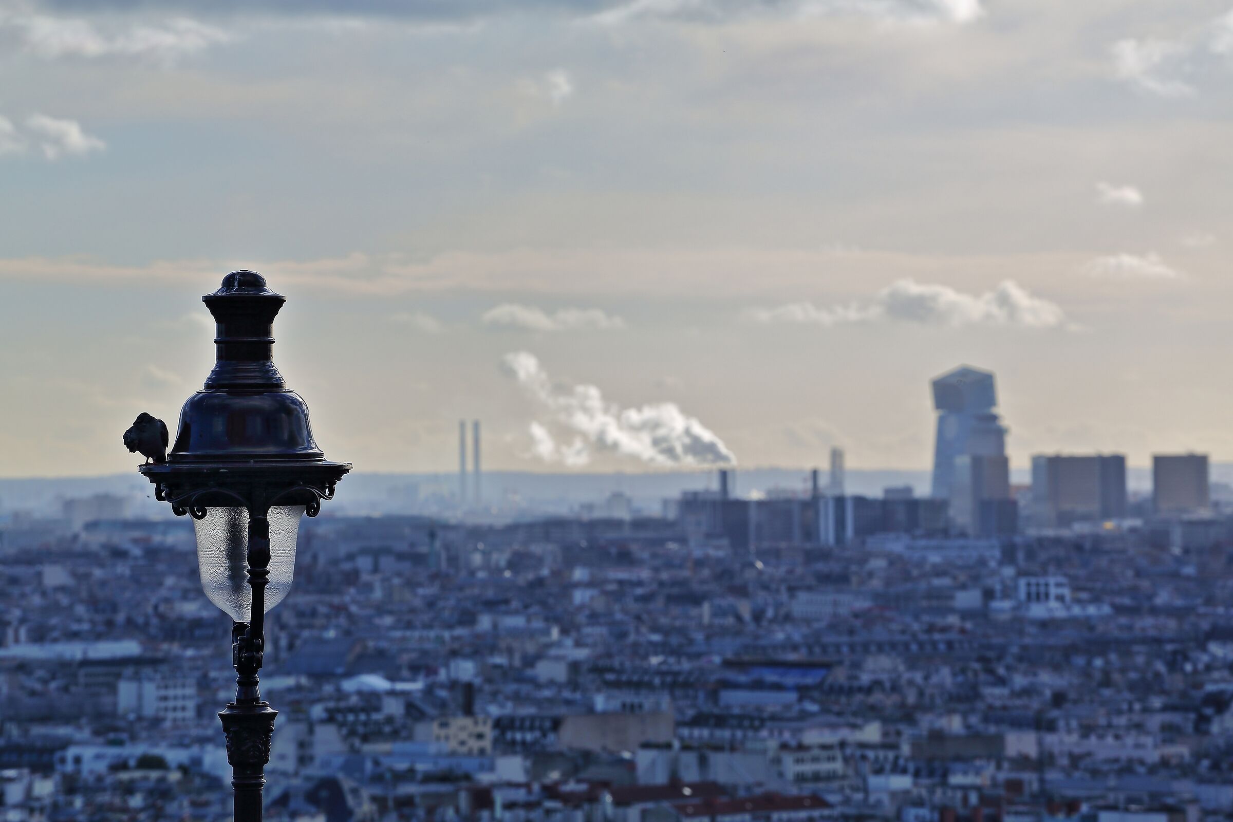 Vista da Montmartre...