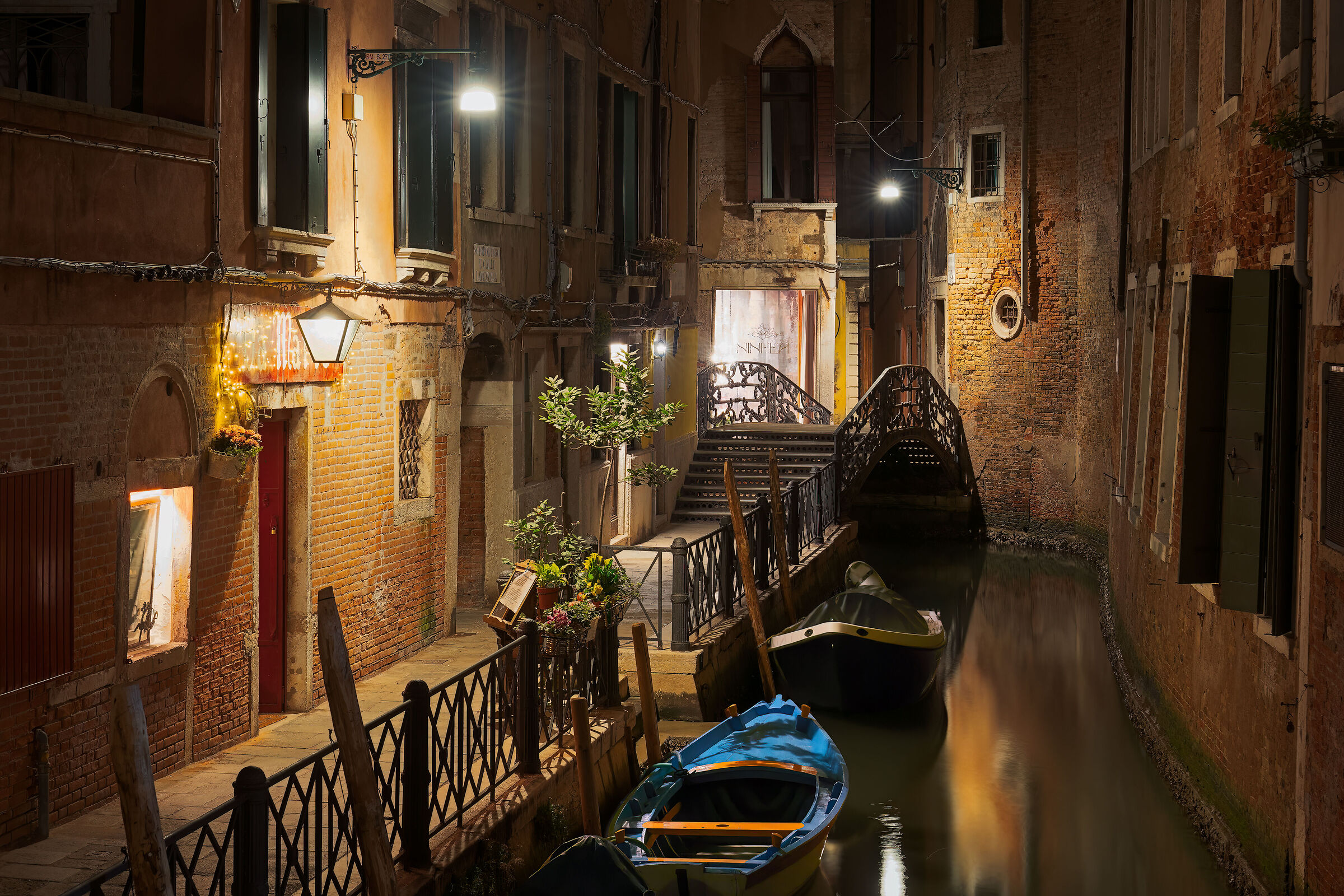 Una notte silenziosa a Venezia...