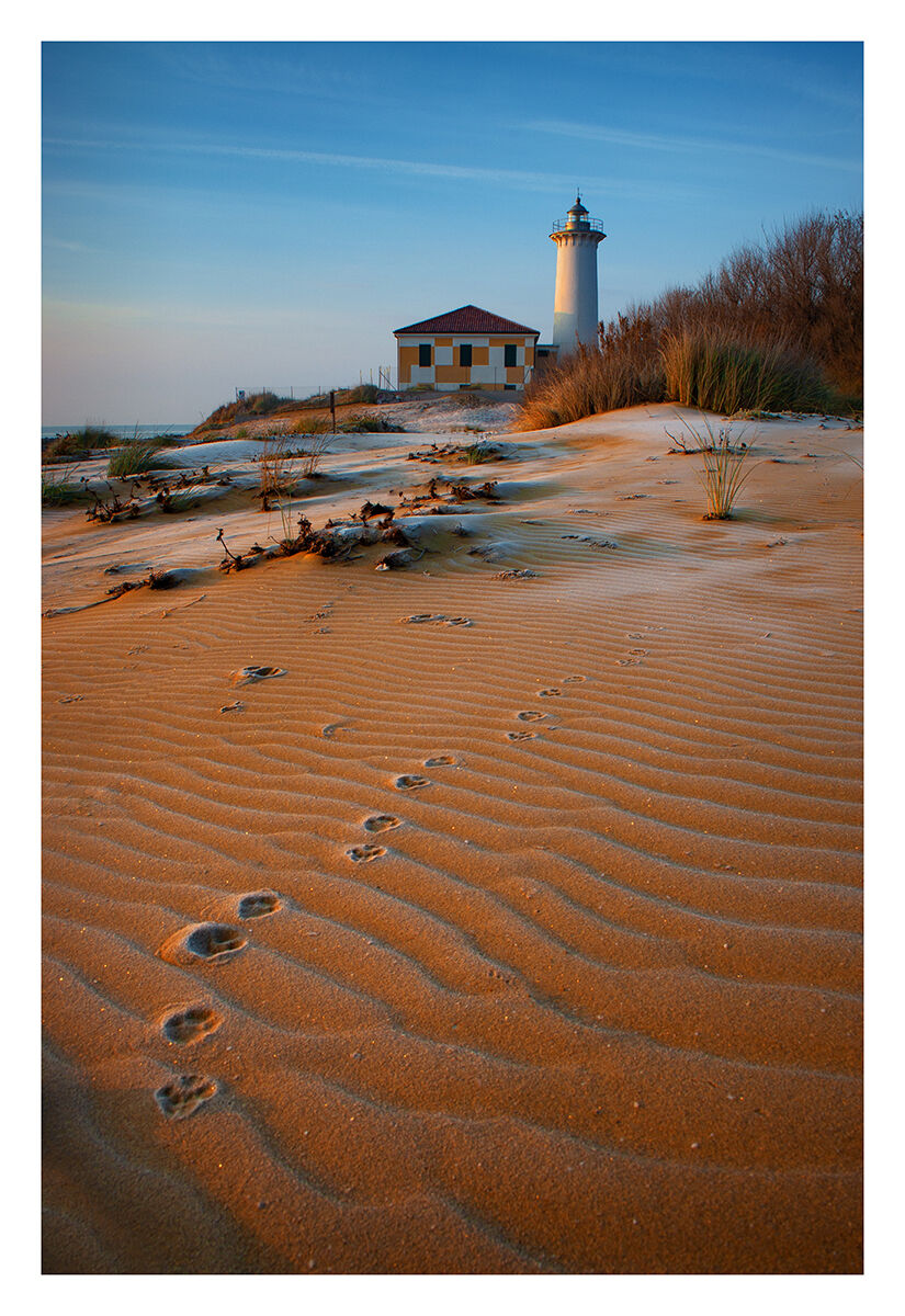 The lighthouse of Bibione...