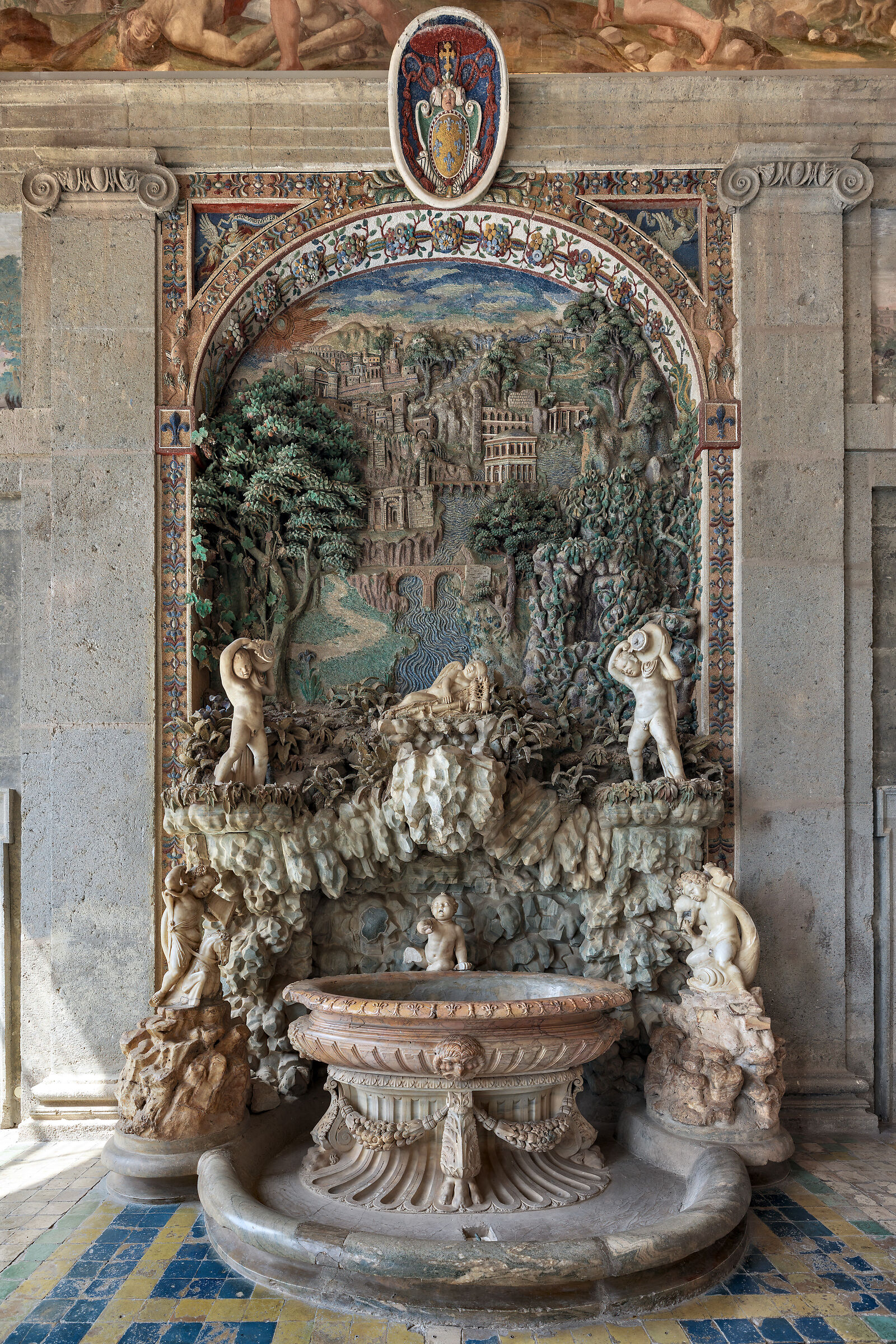 La Fontana della loggia di Ercole...