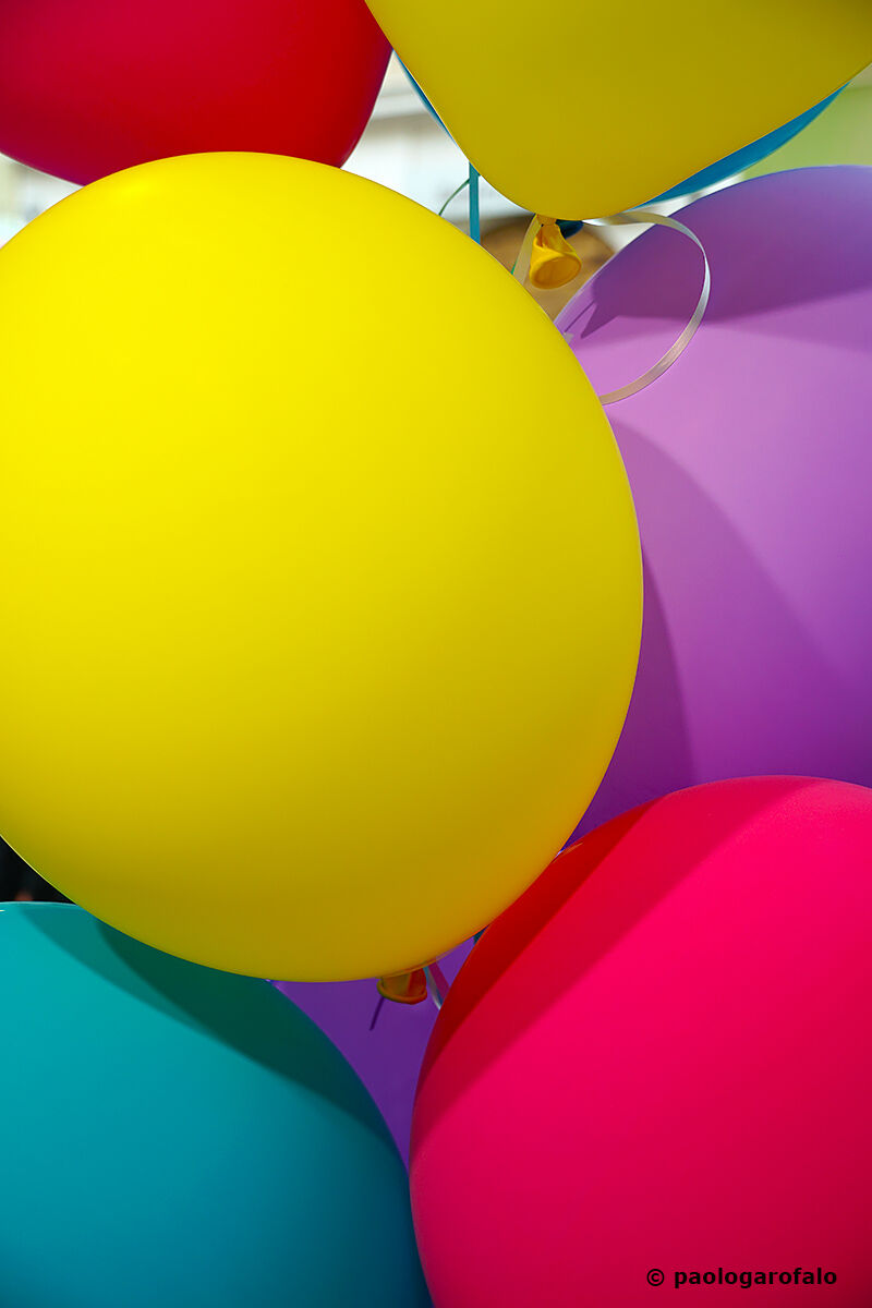 Colorful balloons...